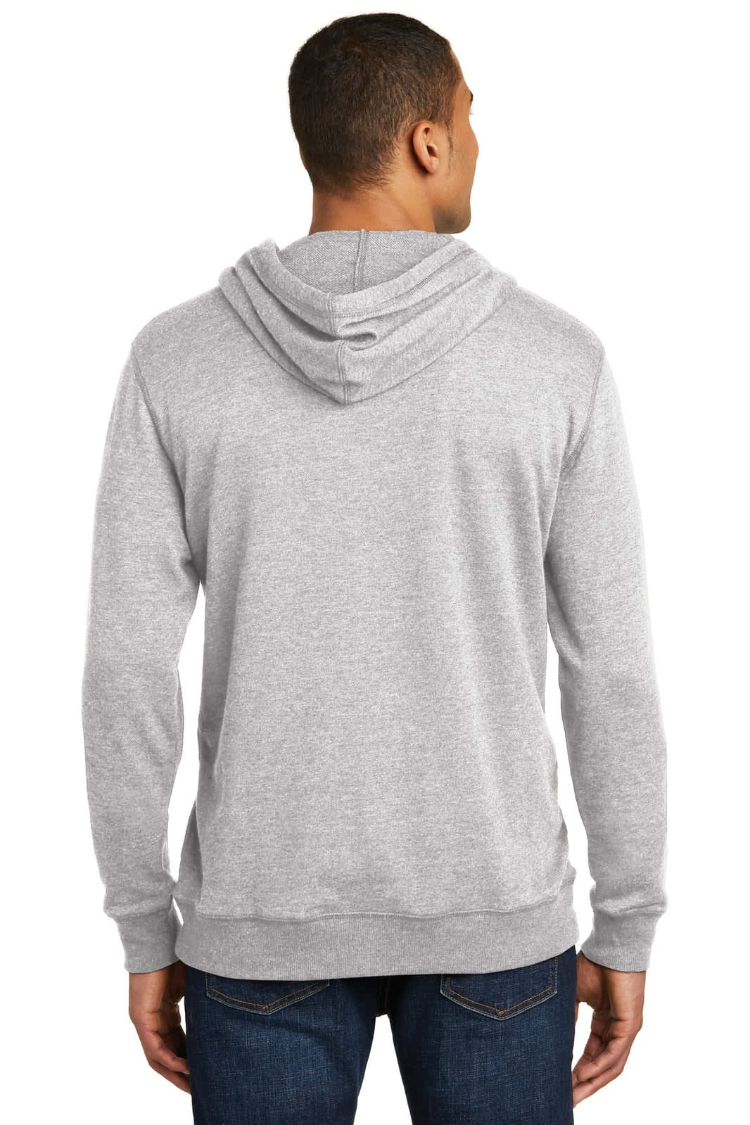 District Made Mens Lightweight Fleece Hoodie