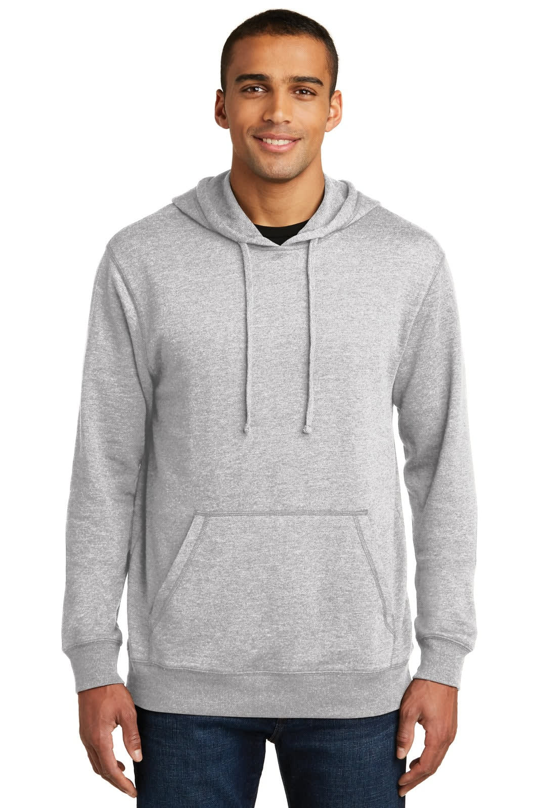 District Made Mens Lightweight Fleece Hoodie