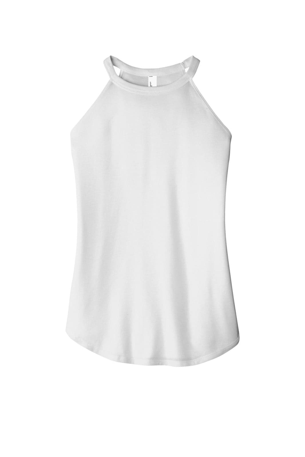 District Made Ladies Perfect Tri Rocker Tank - DT137L Image 