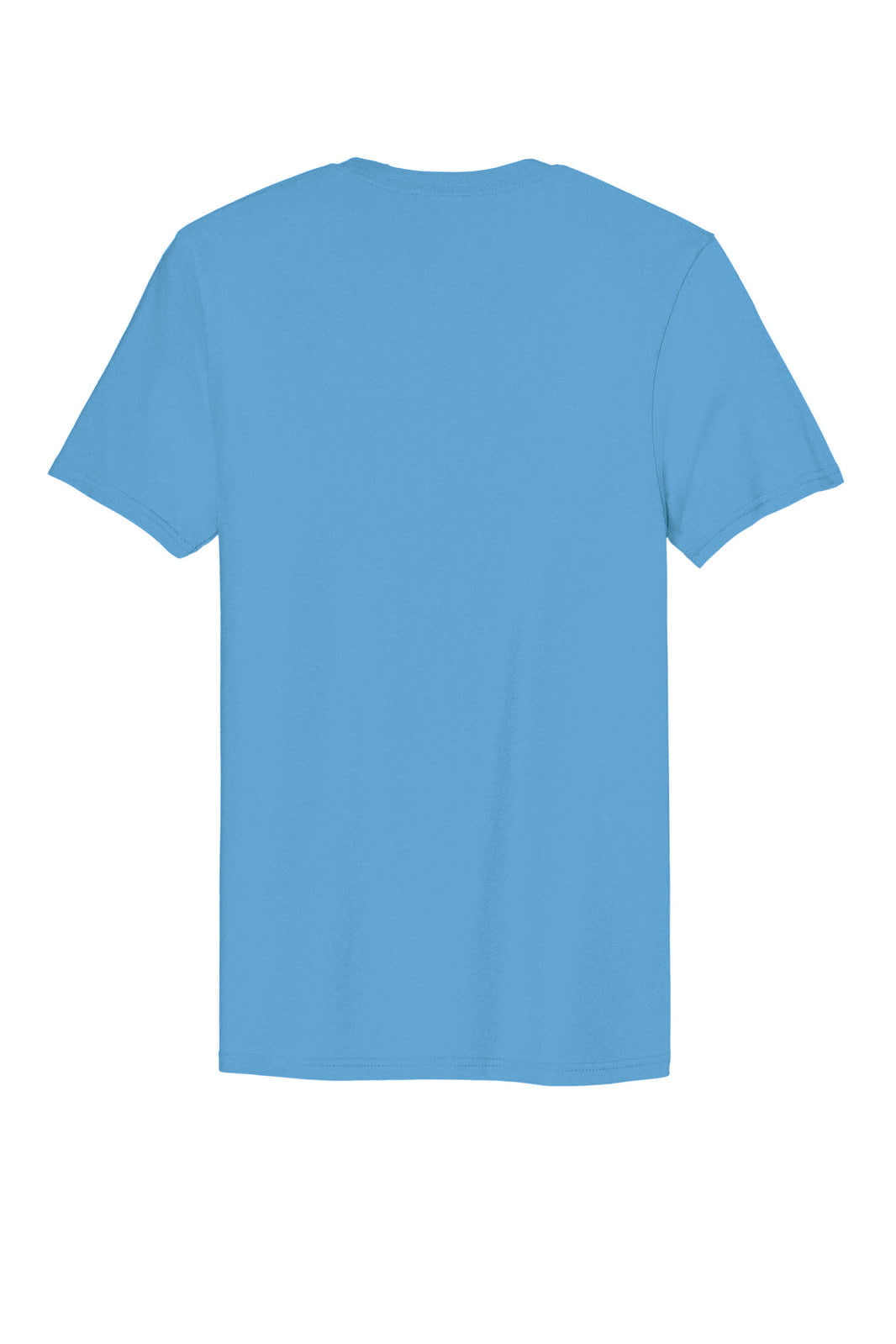 A blue Young Men's Concert Tee with a classic crew neck and short sleeves. The back is plain with no design.