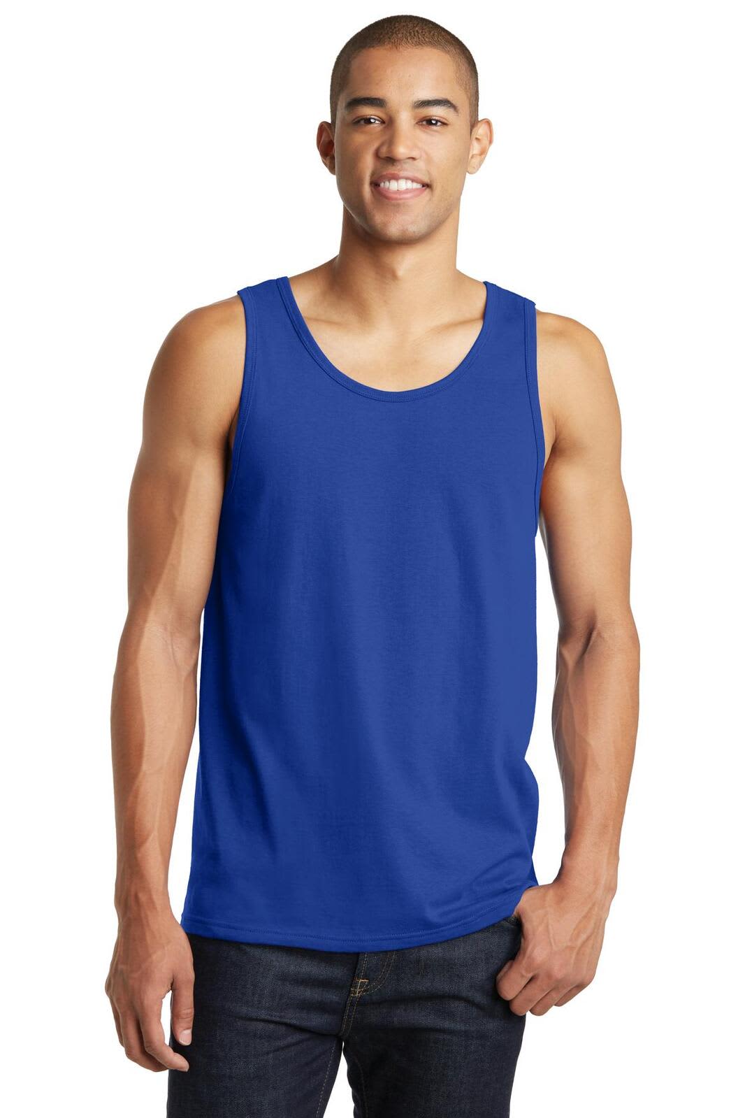District Young Mens The Concert Tank - DT5300 Image Deep Royal