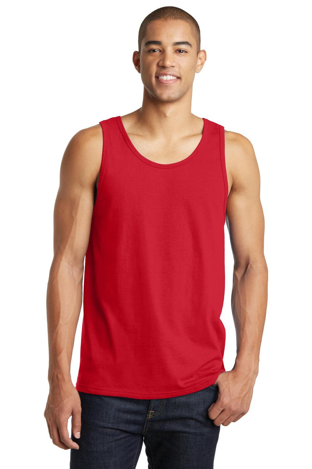District Young Mens The Concert Tank - DT5300 Image New Red