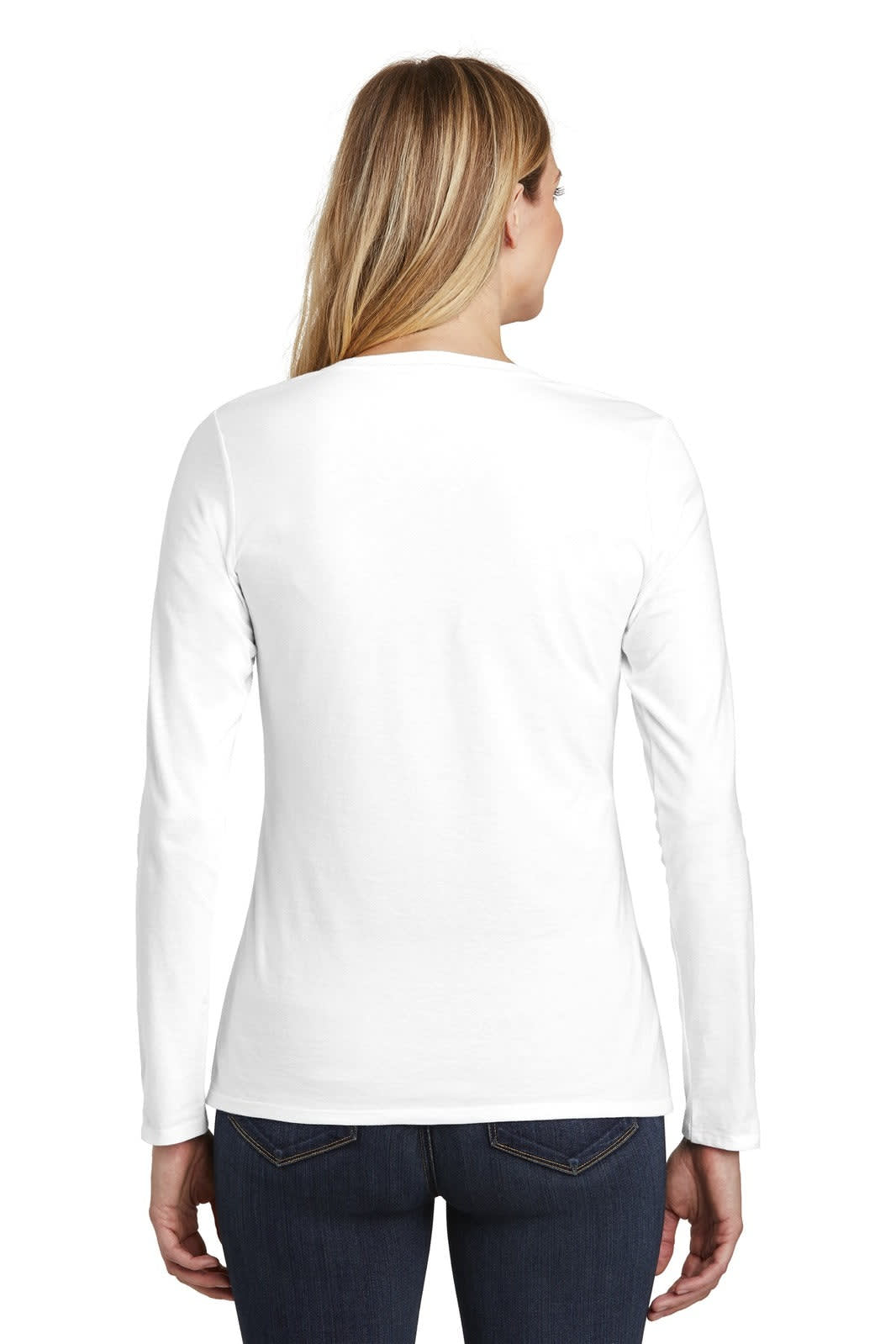 District Women's Very Important Tee Long Sleeve V-Neck