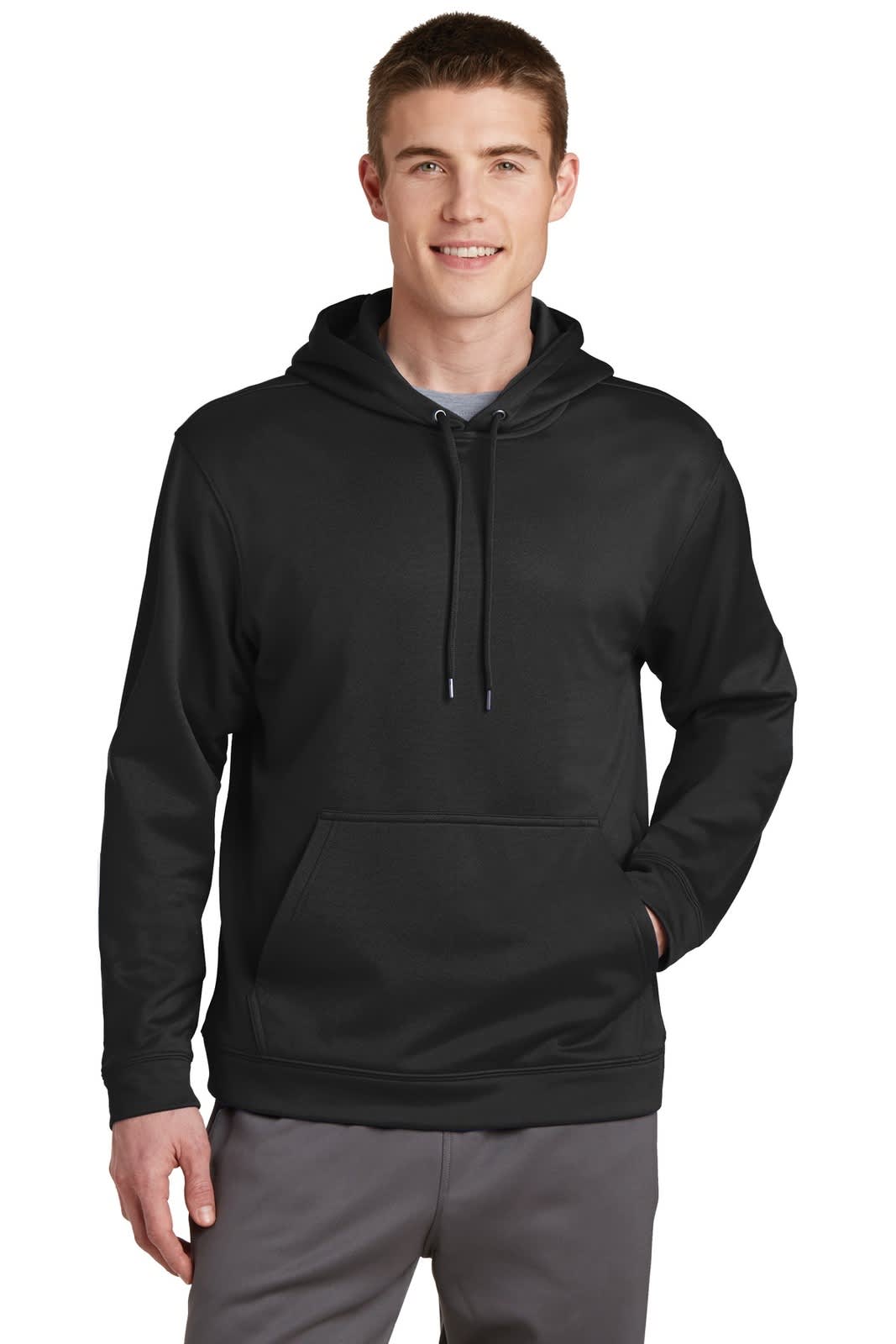 Sport-Tek Sport-Wick Fleece Hooded Pullover