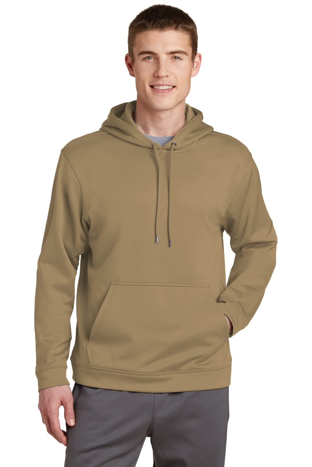 Sport-Tek Sport-Wick Fleece Hooded Pullover