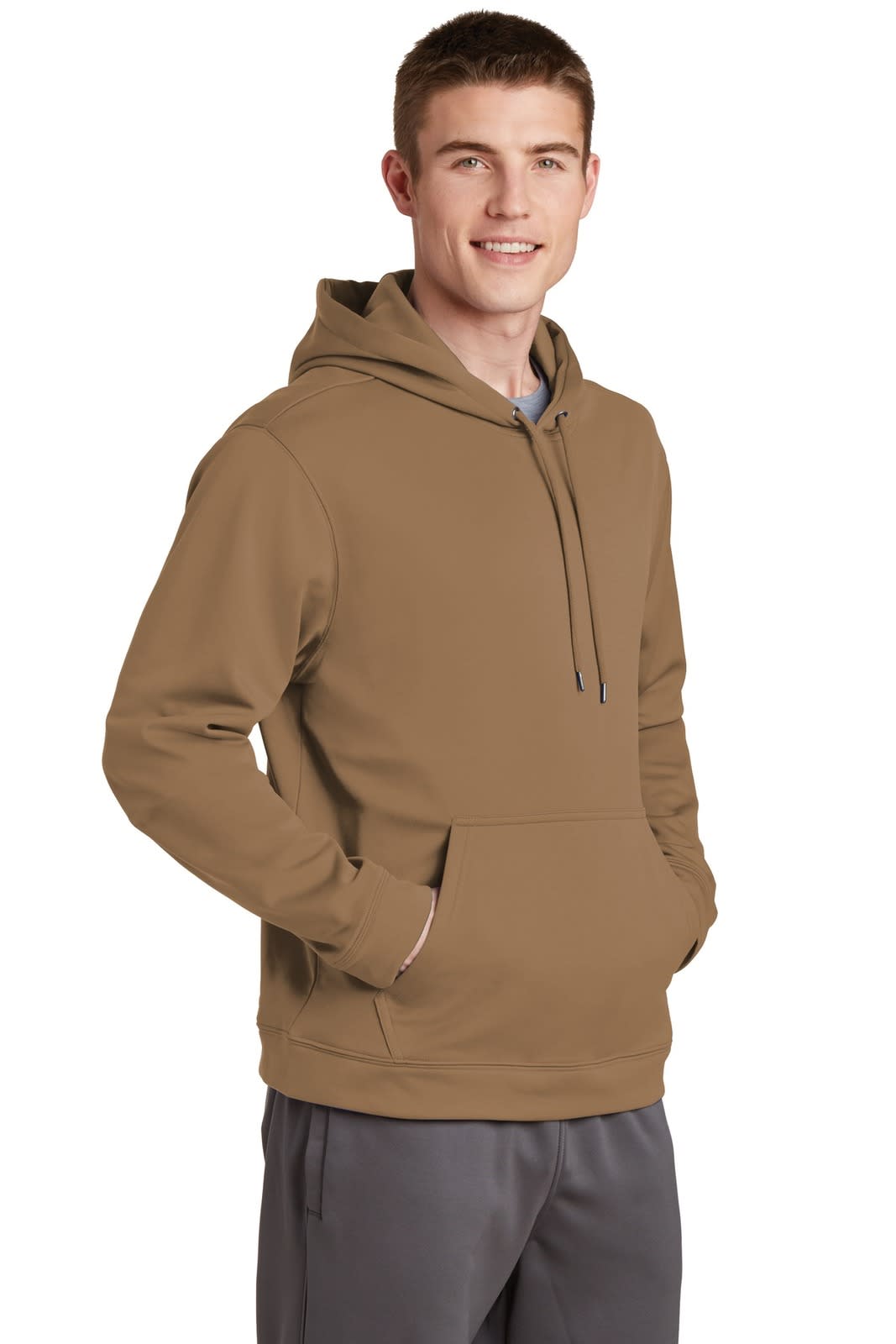 Sport-Tek Sport-Wick Fleece Hooded Pullover
