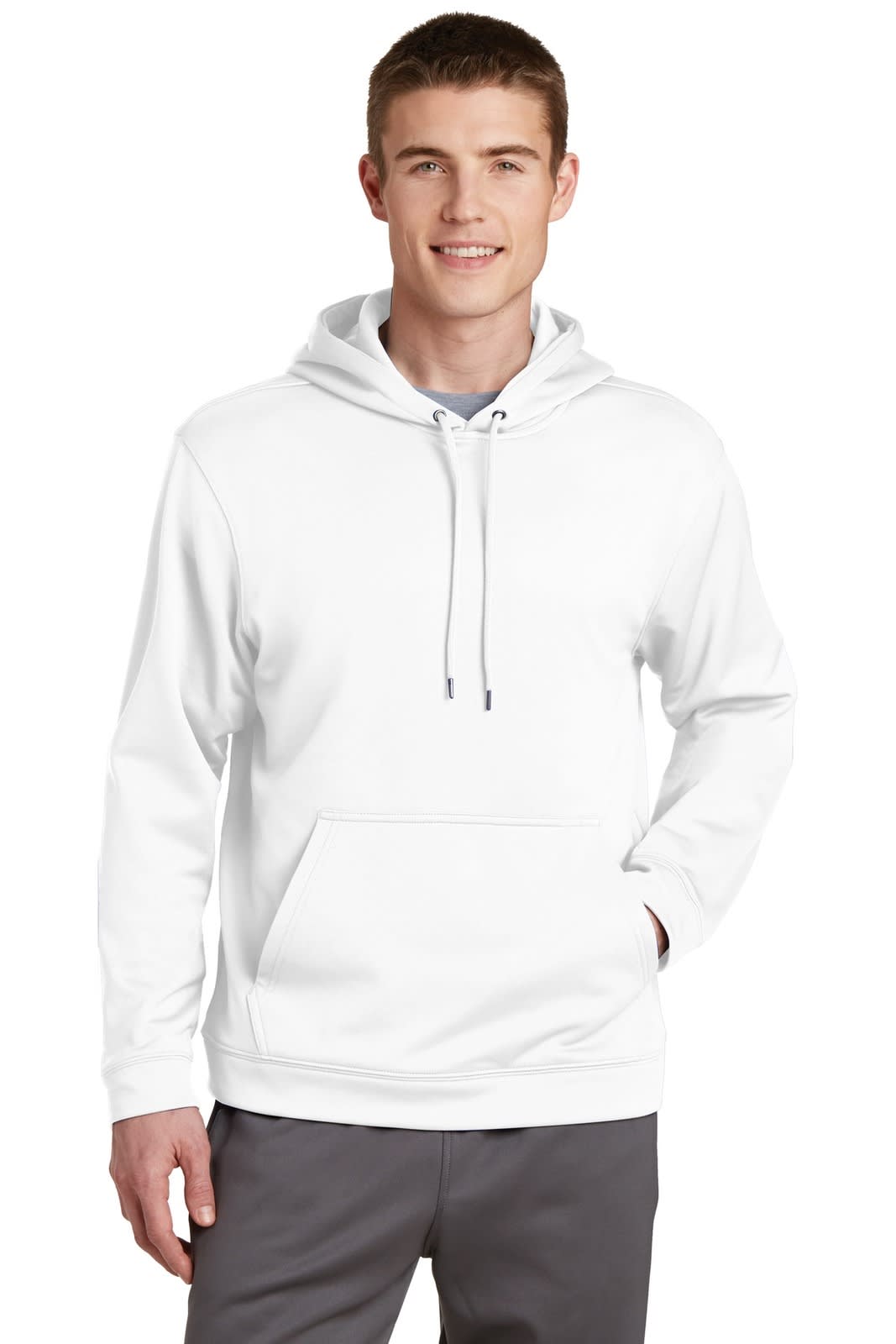 Sport-Tek Sport-Wick Fleece Hooded Pullover