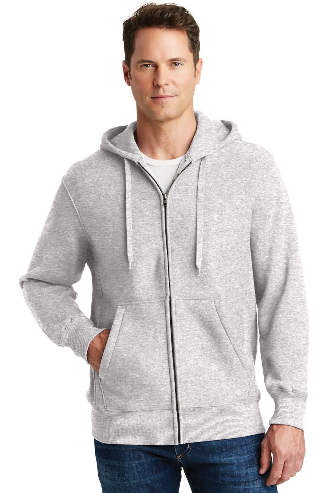 Sport-Tek Super Heavyweight Full-Zip Hooded Sweatshirt