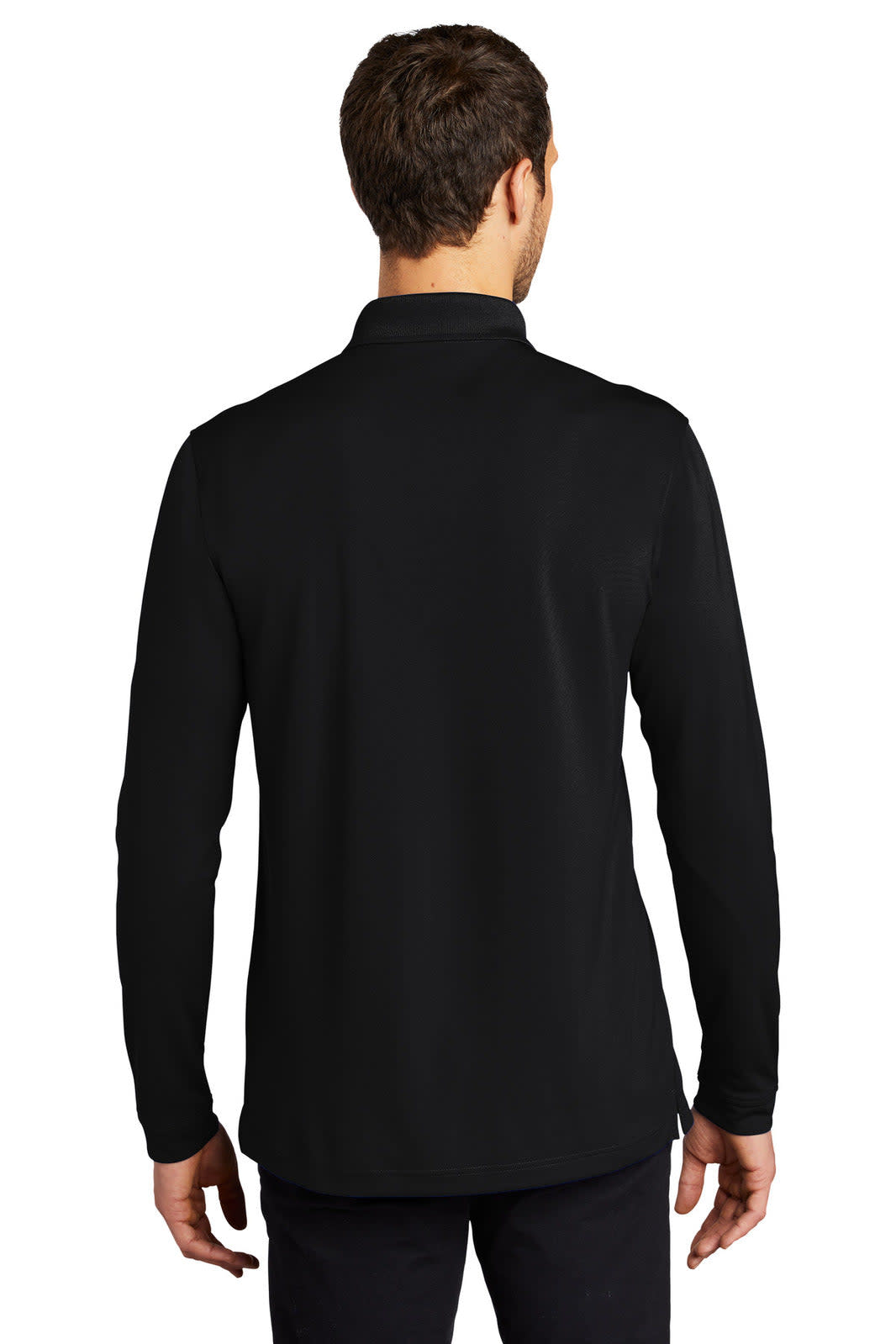 Port Authority Dry Zone UV Micro-Mesh Long Sleeve Polo