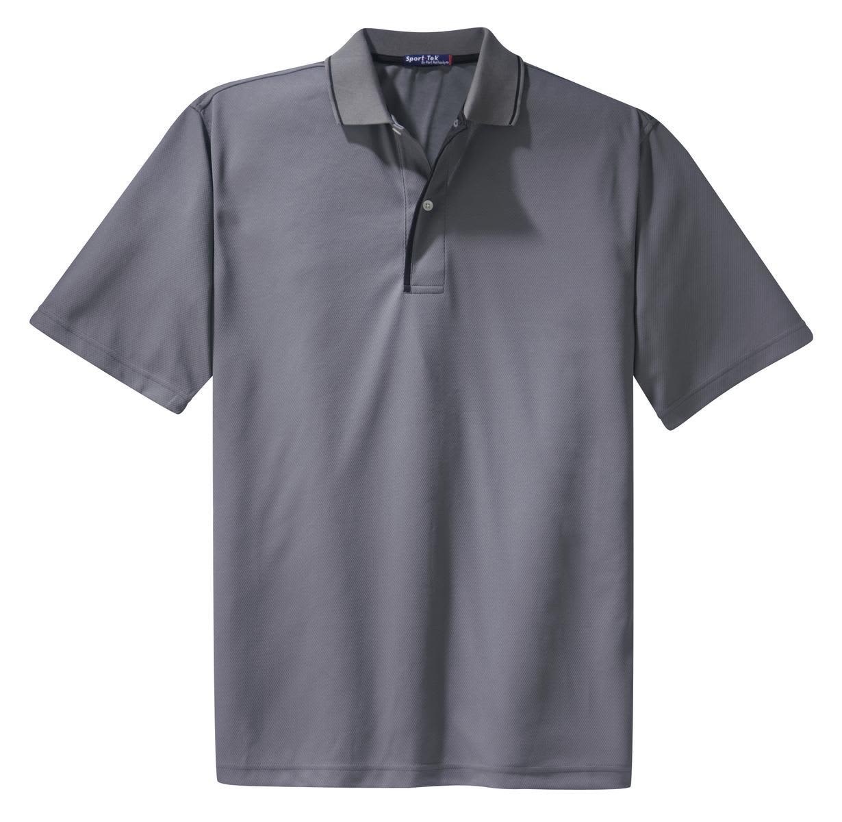Sport-Tek Dri-Mesh Polo with Tipped Collar and Piping