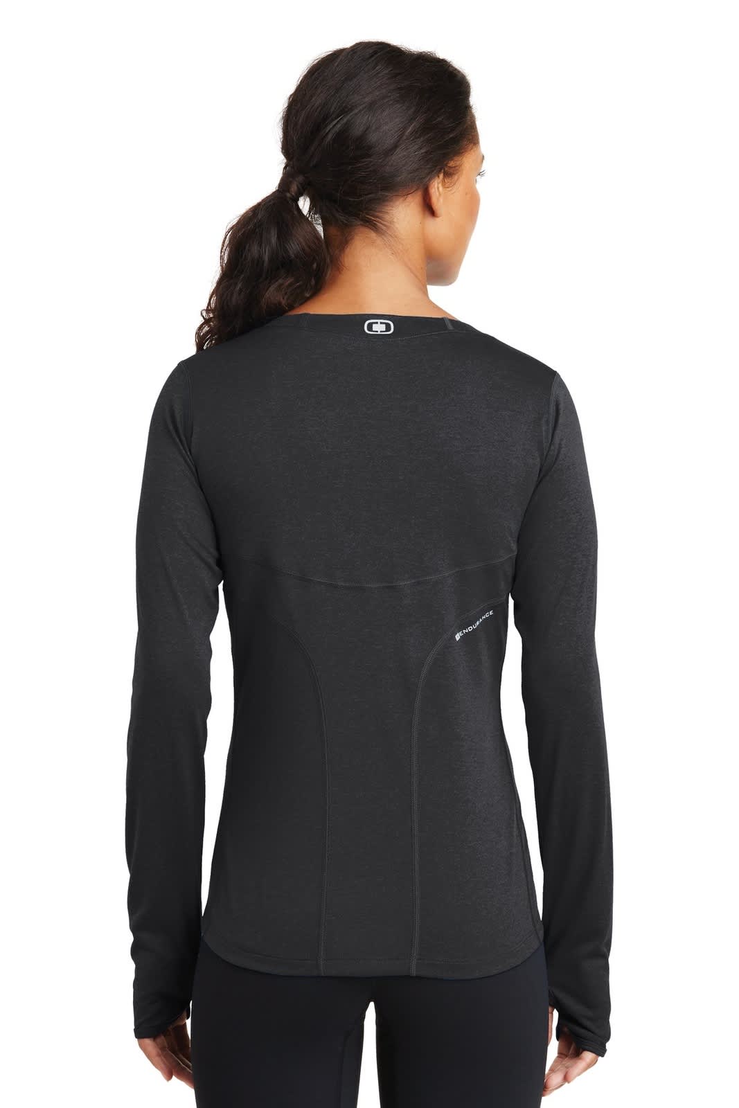 OGIO ENDURANCE Ladies Long Sleeve Pulse Crew