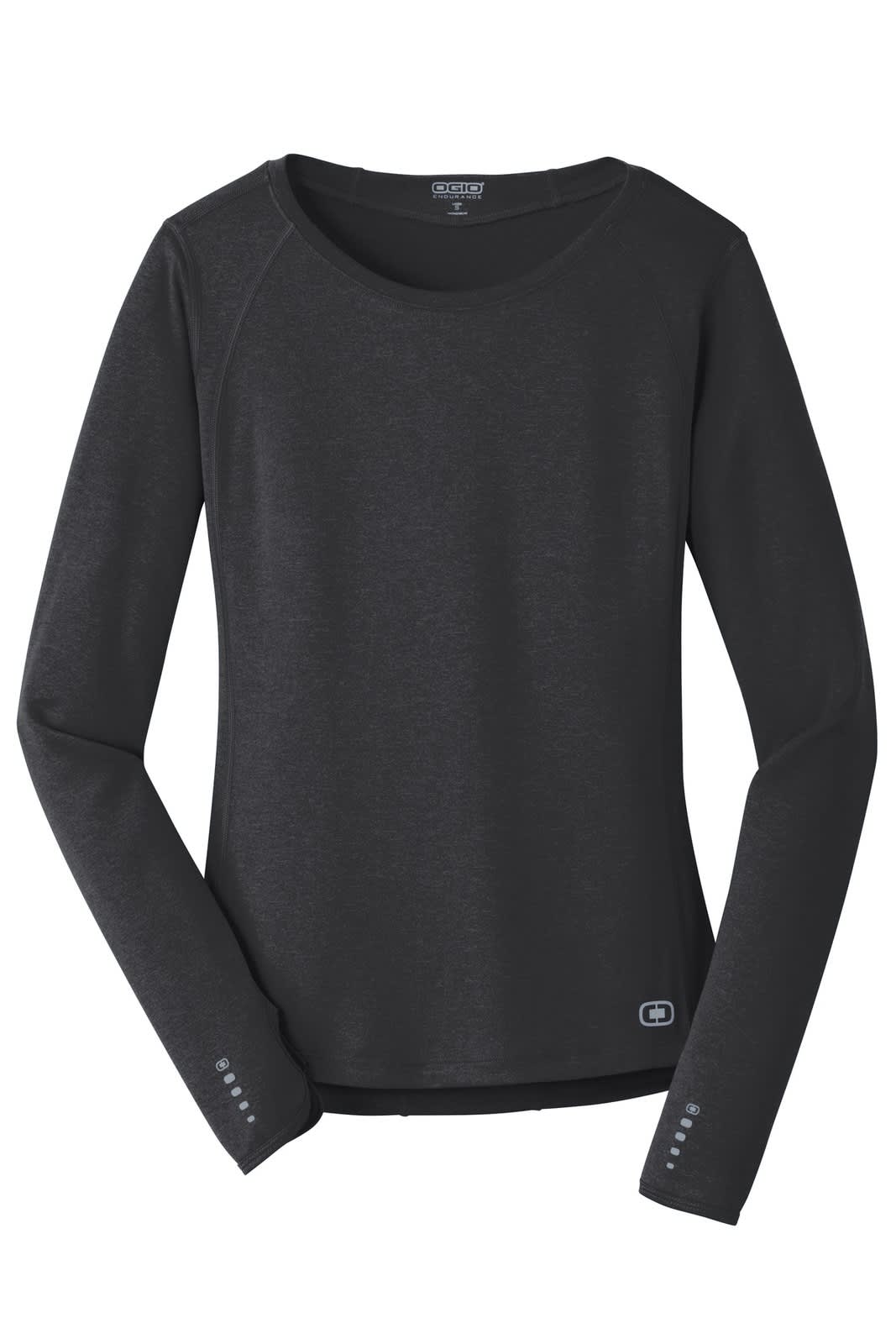 OGIO ENDURANCE Ladies Long Sleeve Pulse Crew
