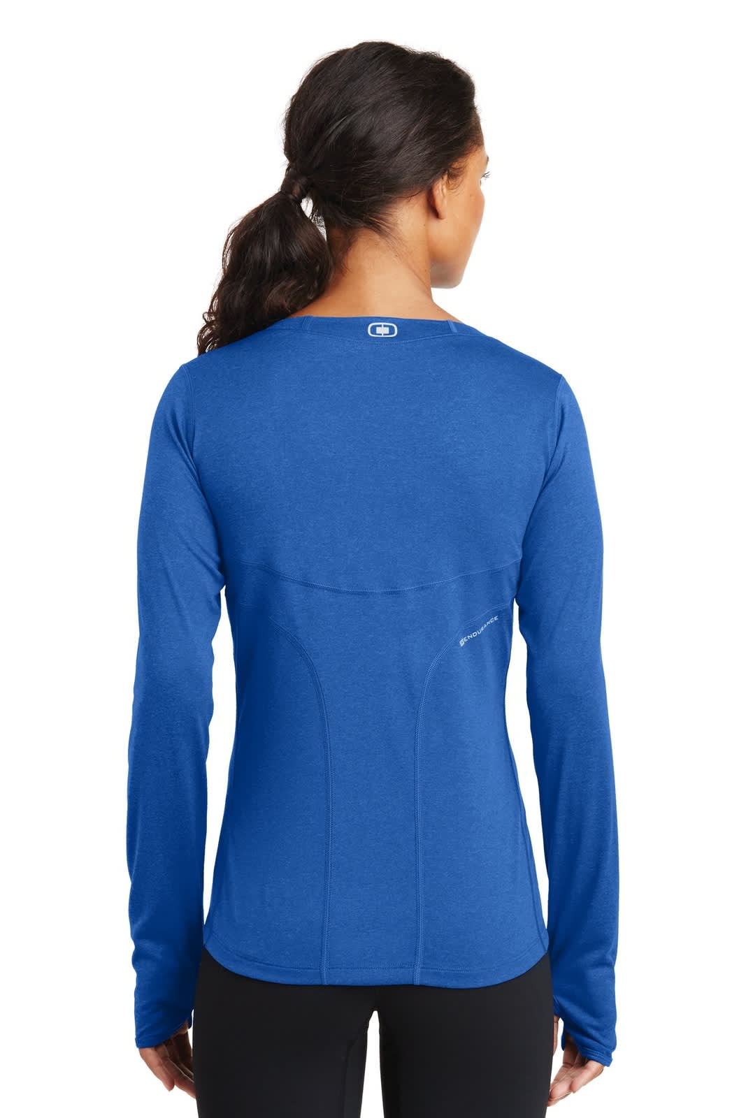 OGIO ENDURANCE Ladies Long Sleeve Pulse Crew