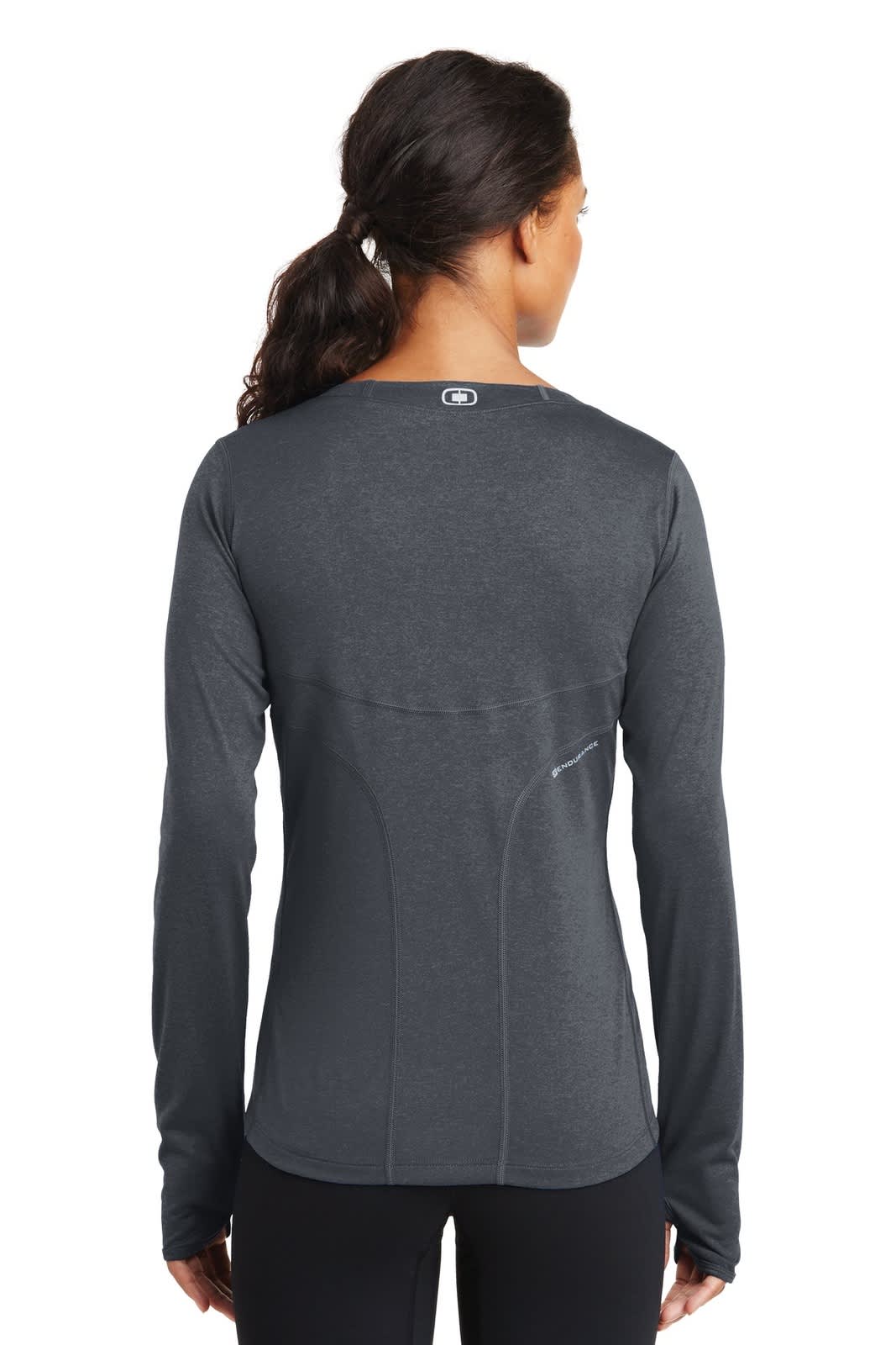 OGIO ENDURANCE Ladies Long Sleeve Pulse Crew