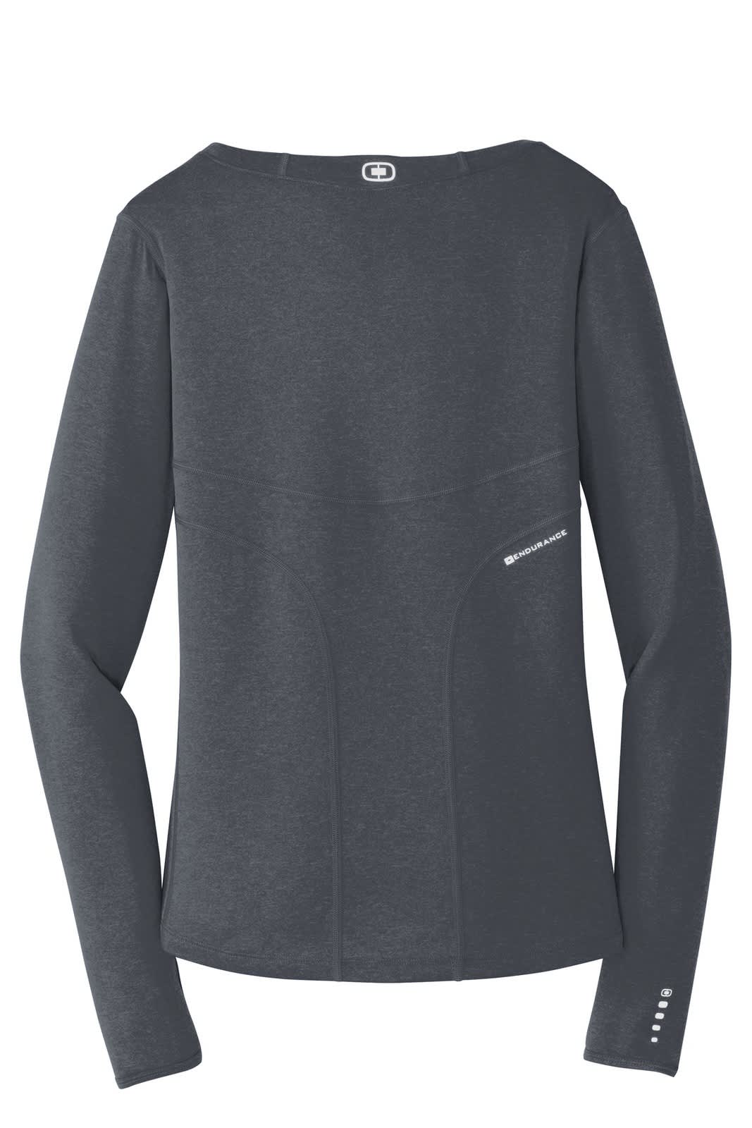 OGIO ENDURANCE Ladies Long Sleeve Pulse Crew