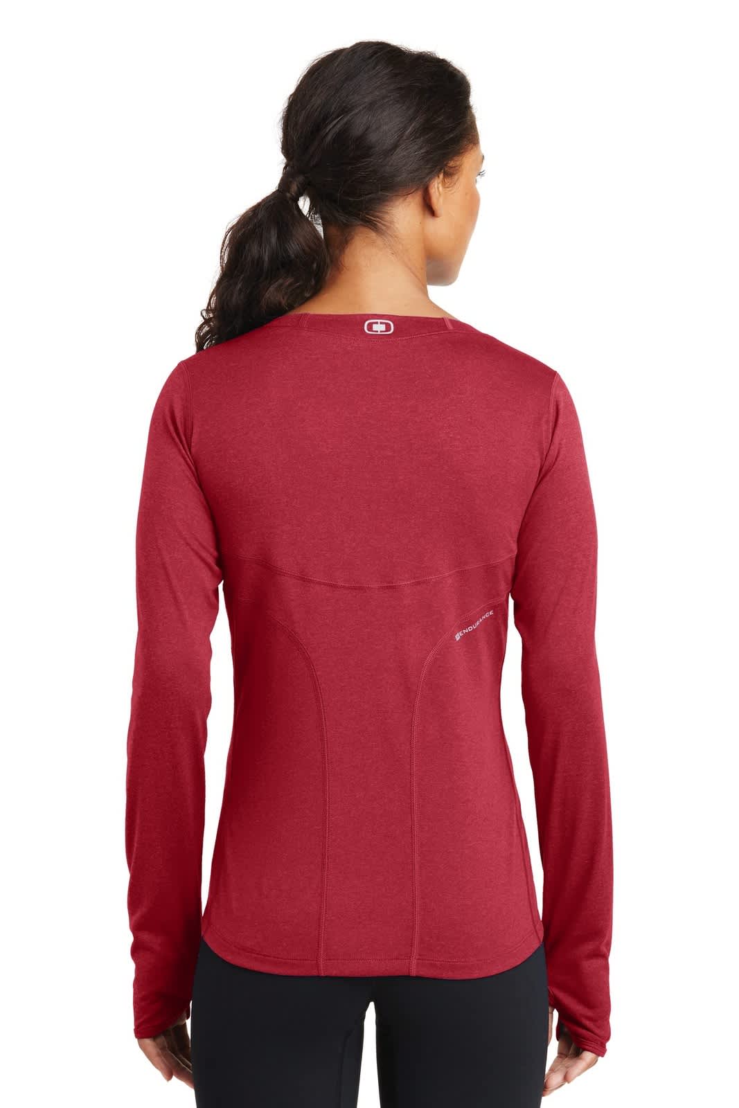 OGIO ENDURANCE Ladies Long Sleeve Pulse Crew