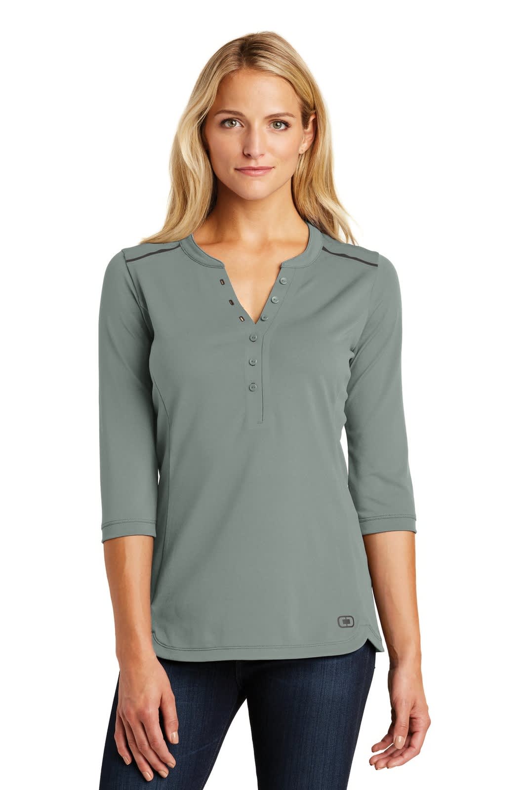 OGIO  Ladies Fuse Henley