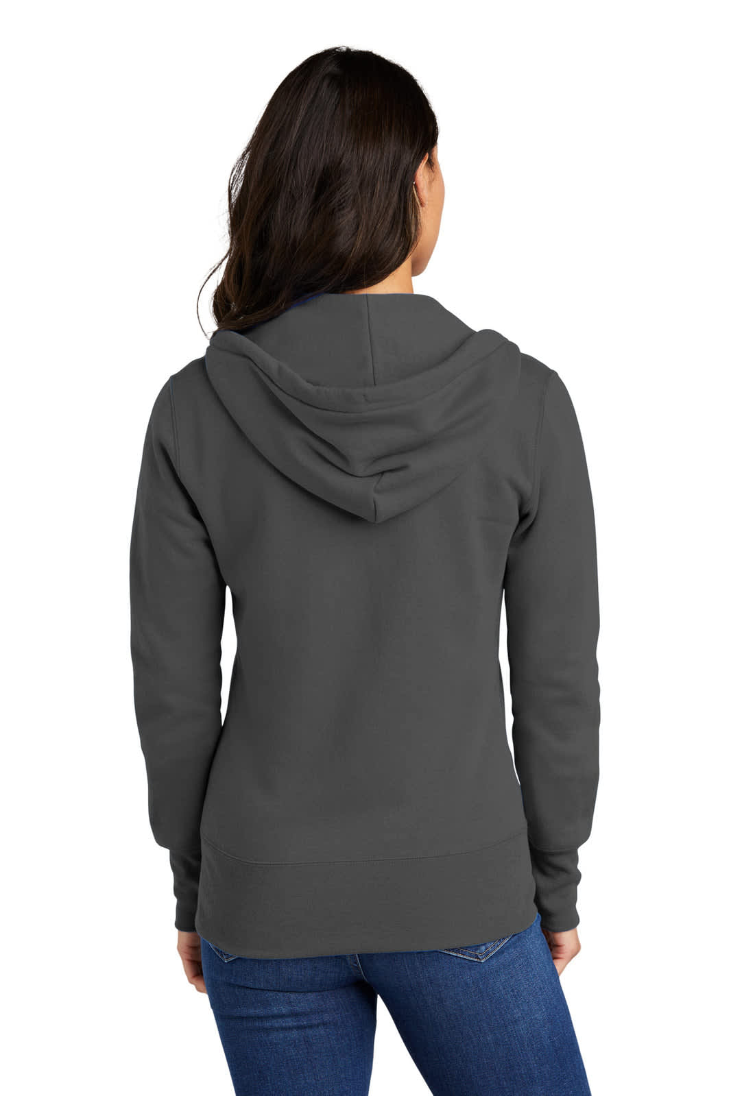 Port & Company Ladies Core Fleece Full-Zip Hooded Sweatshirt