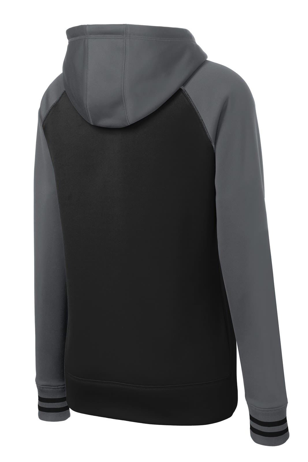 Sport-Tek Ladies Sport-Wick Varsity Fleece Full-Zip Hooded Jacket