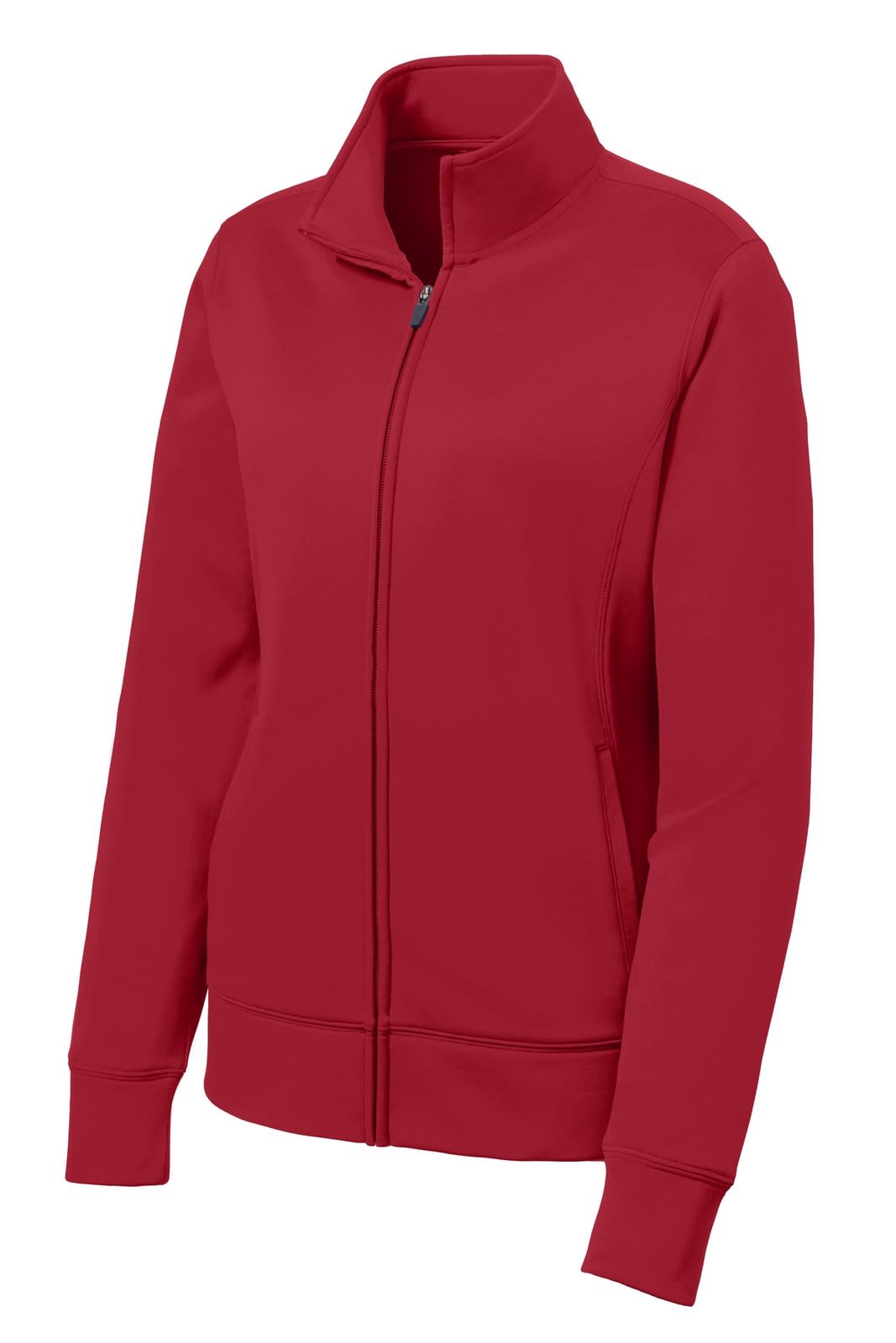 Sport-Tek Ladies Sport-Wick Fleece Full-Zip Jacket