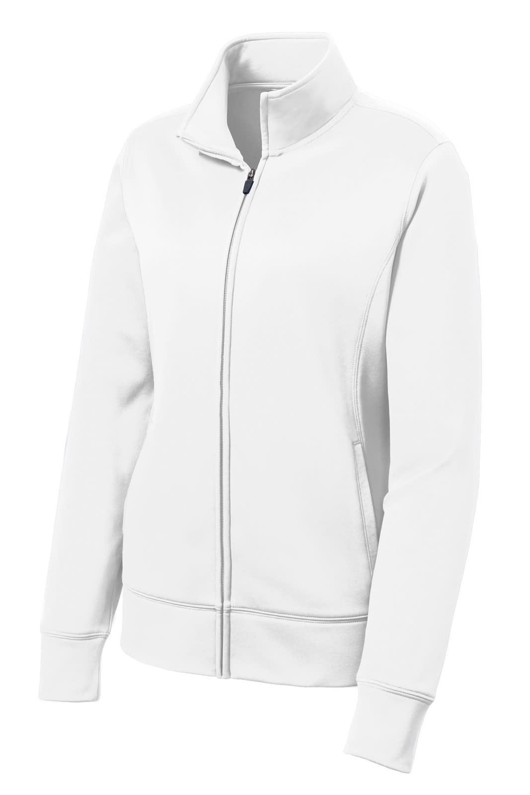 Sport-Tek Ladies Sport-Wick Fleece Full-Zip Jacket