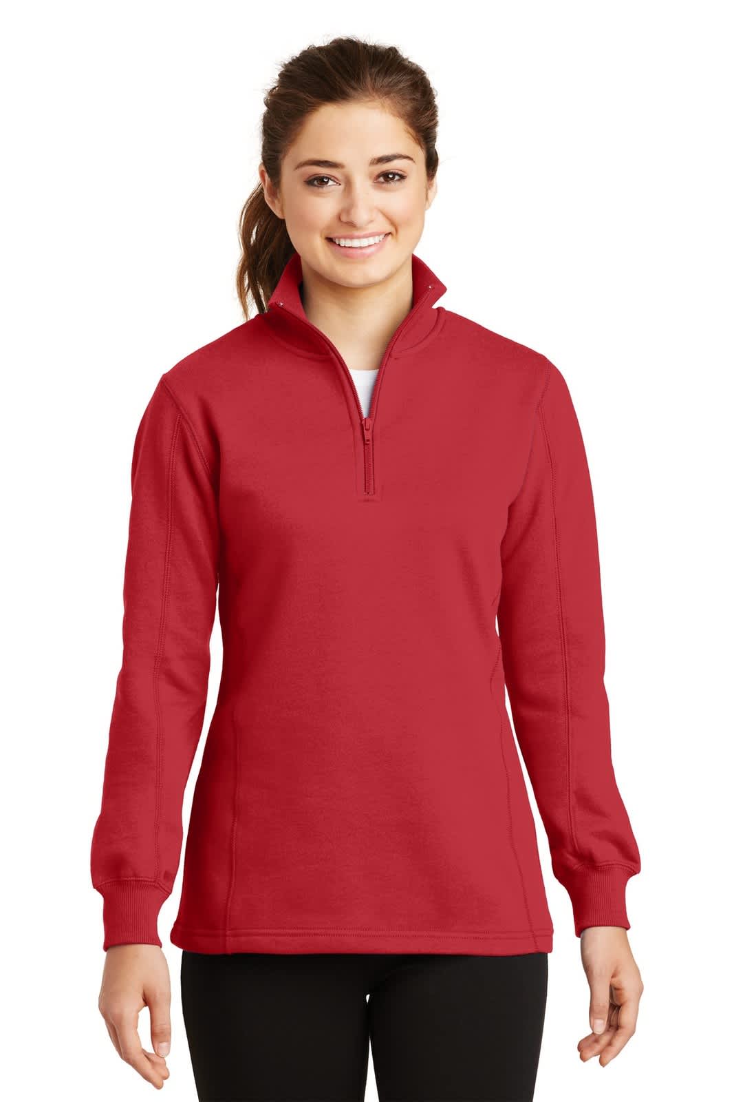 Sport-Tek Ladies 1/4-Zip Sweatshirt