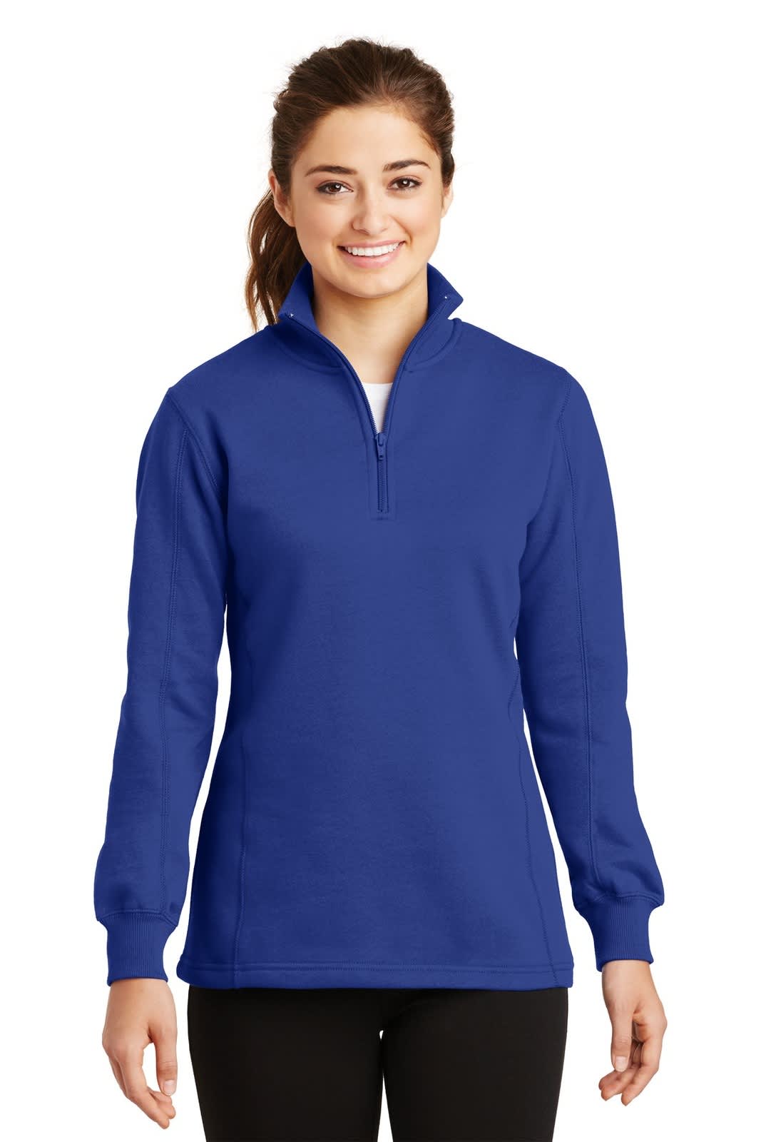 Sport-Tek Ladies 1/4-Zip Sweatshirt