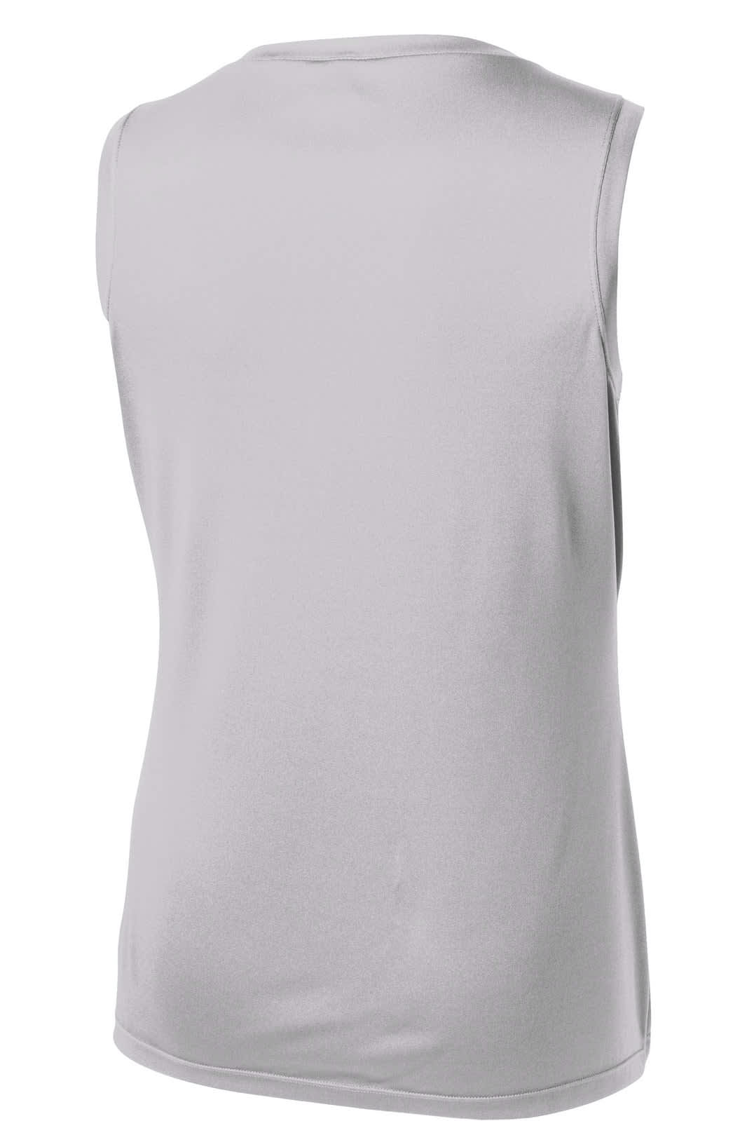 Sport-Tek Ladies Sleeveless PosiCharge Competitor V-Neck Tee - LST352 Image 