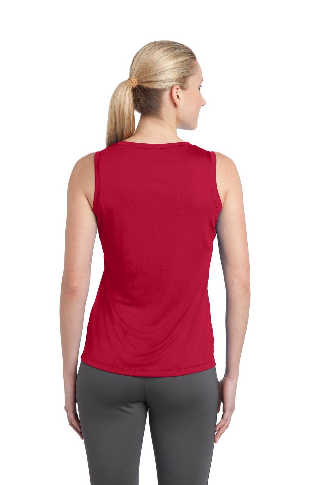 Sport-Tek Ladies Sleeveless PosiCharge Competitor V-Neck Tee