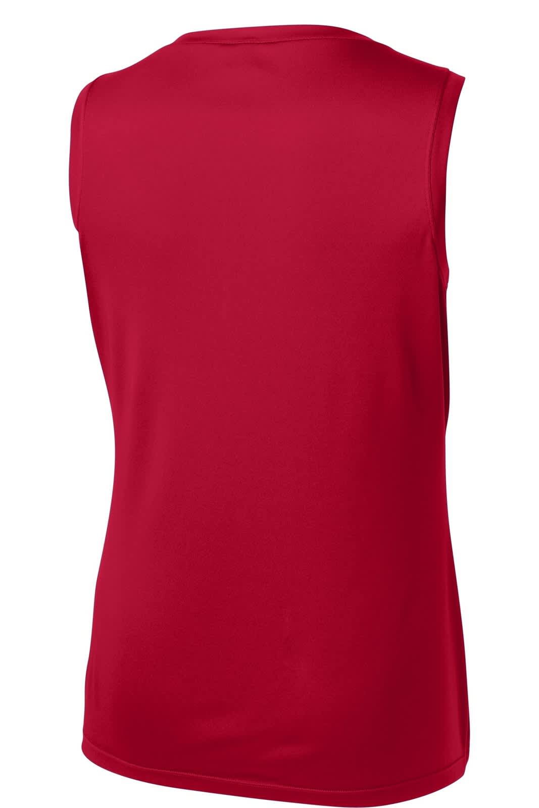 Sport-Tek Ladies Sleeveless PosiCharge Competitor V-Neck Tee