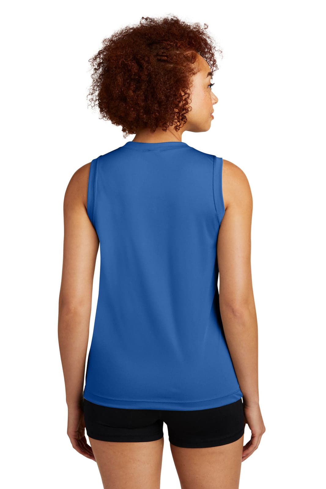 Sport-Tek Ladies Sleeveless PosiCharge Competitor V-Neck Tee - LST352 Image 