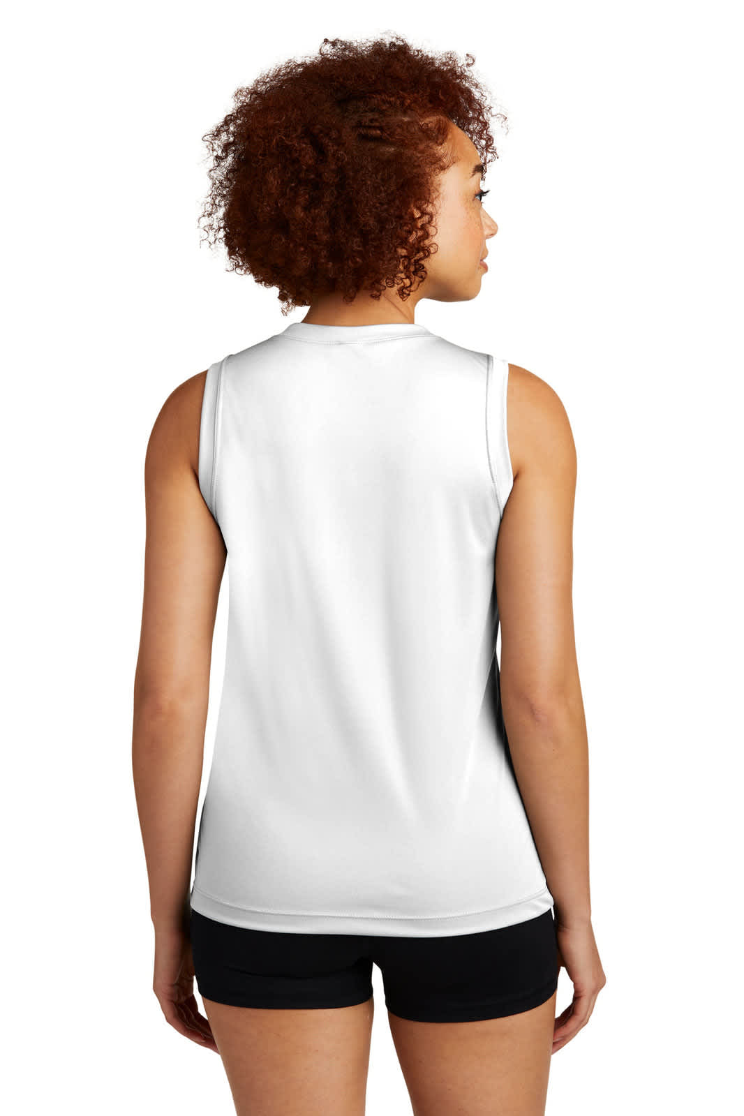 Sport-Tek Ladies Sleeveless PosiCharge Competitor V-Neck Tee - LST352 Image 