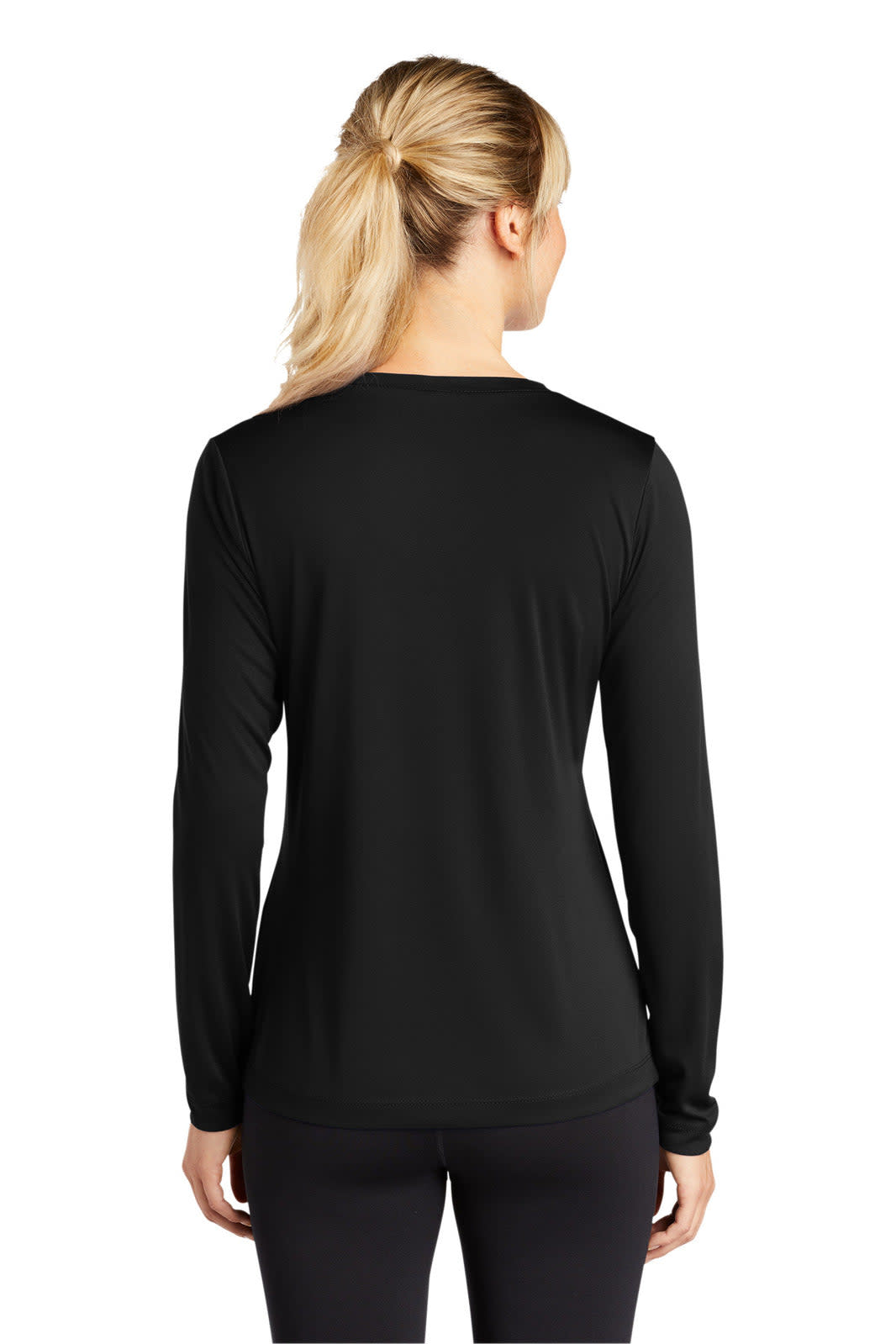 Sport-Tek Ladies Long Sleeve PosiCharge Competitor V-Neck Tee