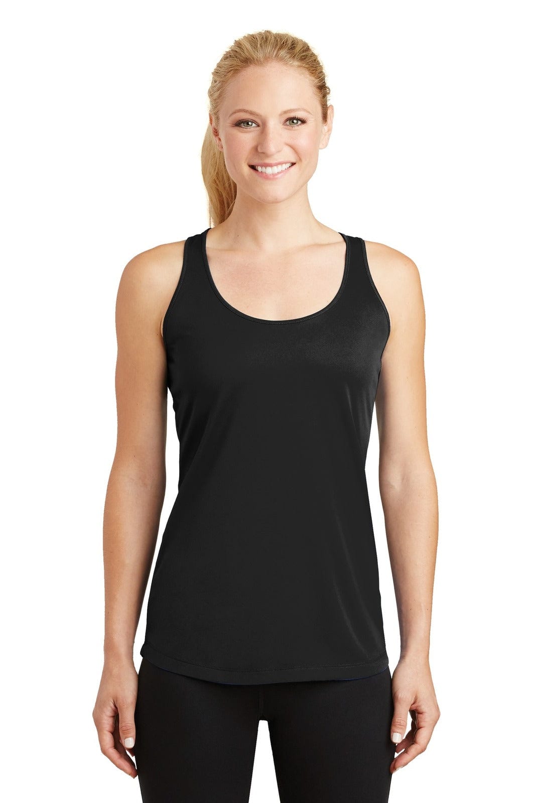 Sport-Tek Ladies PosiCharge Competitor Racerback Tank - LST356 Image Black