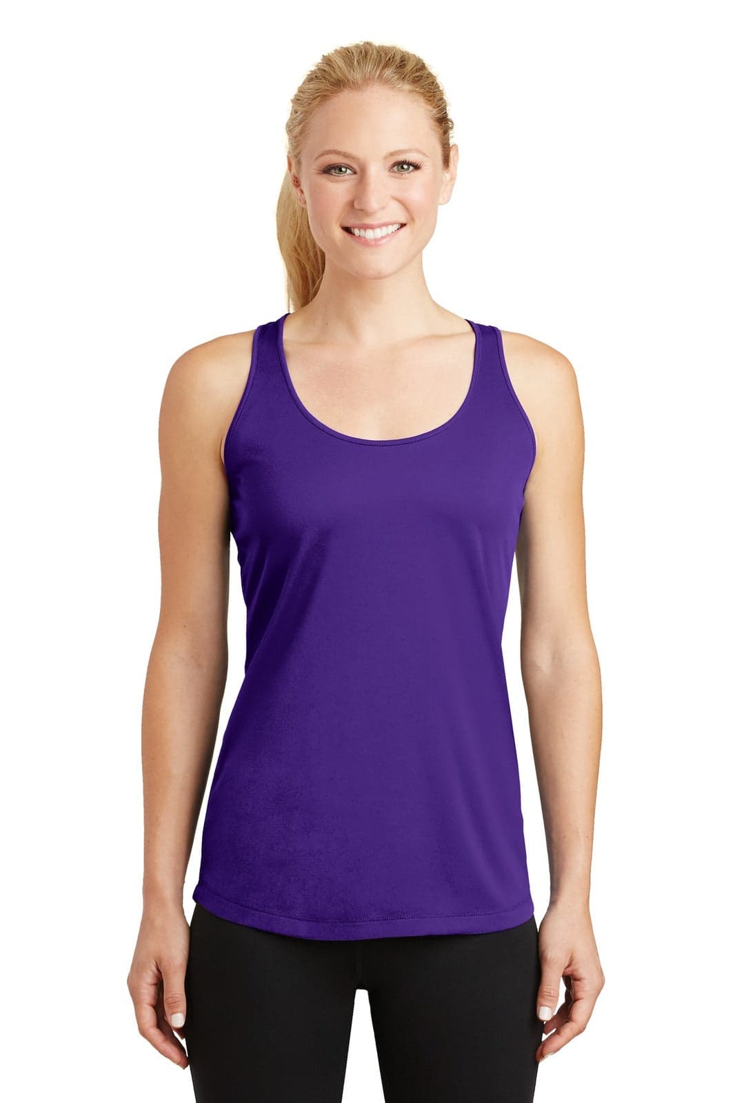 Sport-Tek Ladies PosiCharge Competitor Racerback Tank - LST356 Image Purple