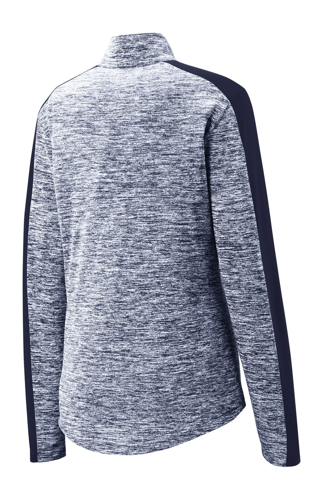 Sport-Tek Ladies PosiCharge Electric Heather Colorblock 1/4-Zip Pullover