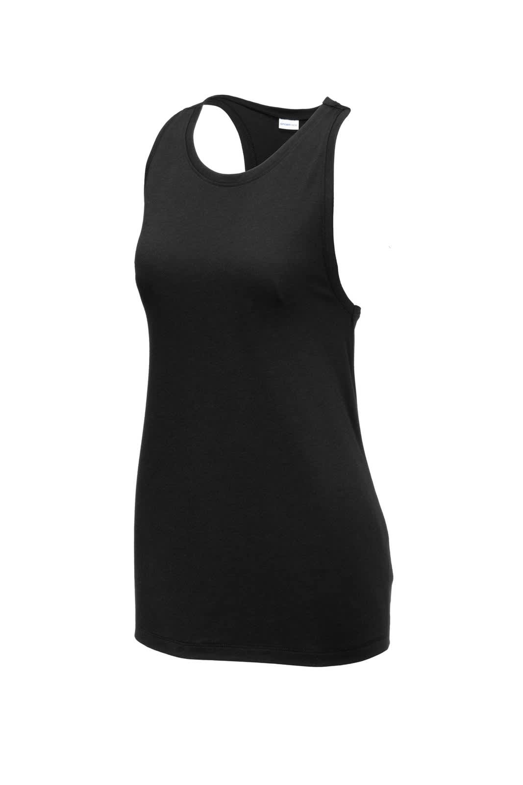Sport-Tek  Ladies PosiCharge  Tri-Blend Wicking Tank