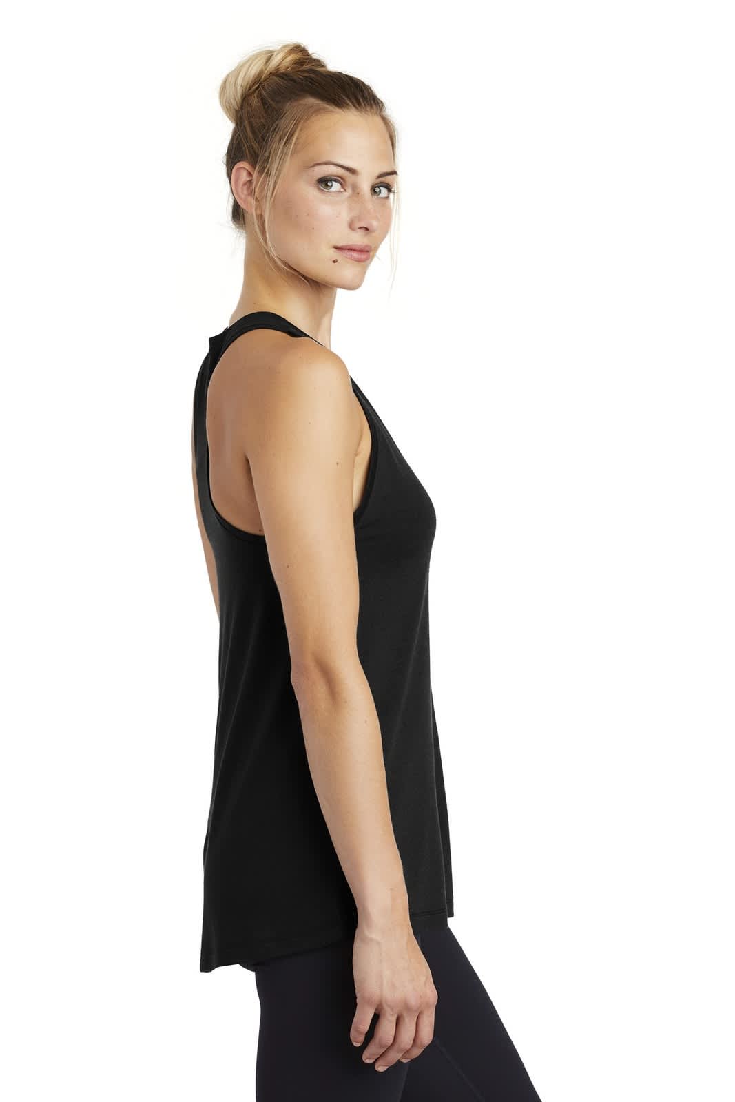 Sport-Tek  Ladies PosiCharge  Tri-Blend Wicking Tank