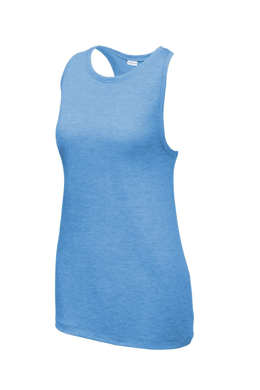 Sport-Tek  Ladies PosiCharge  Tri-Blend Wicking Tank