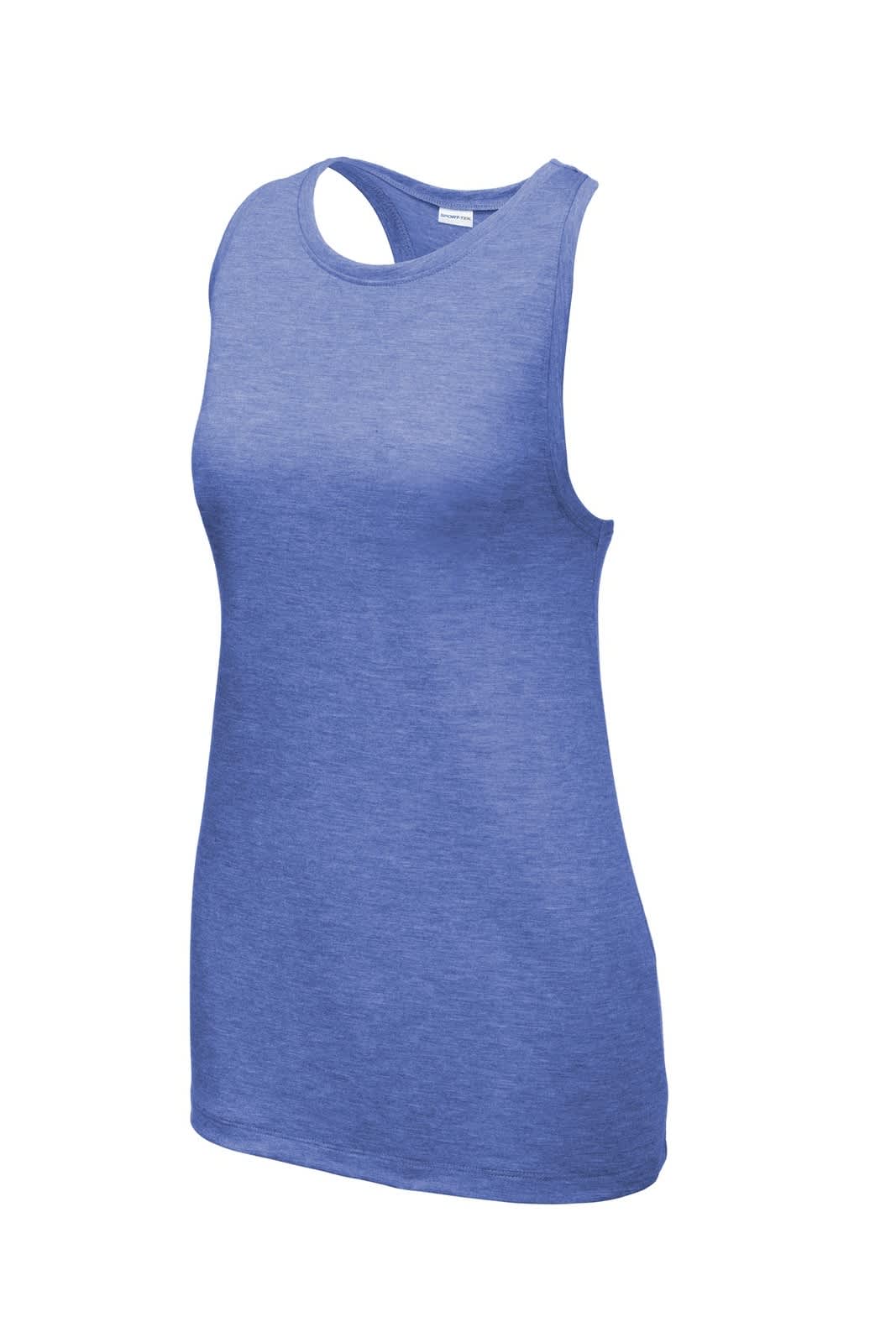 Sport-Tek  Ladies PosiCharge  Tri-Blend Wicking Tank