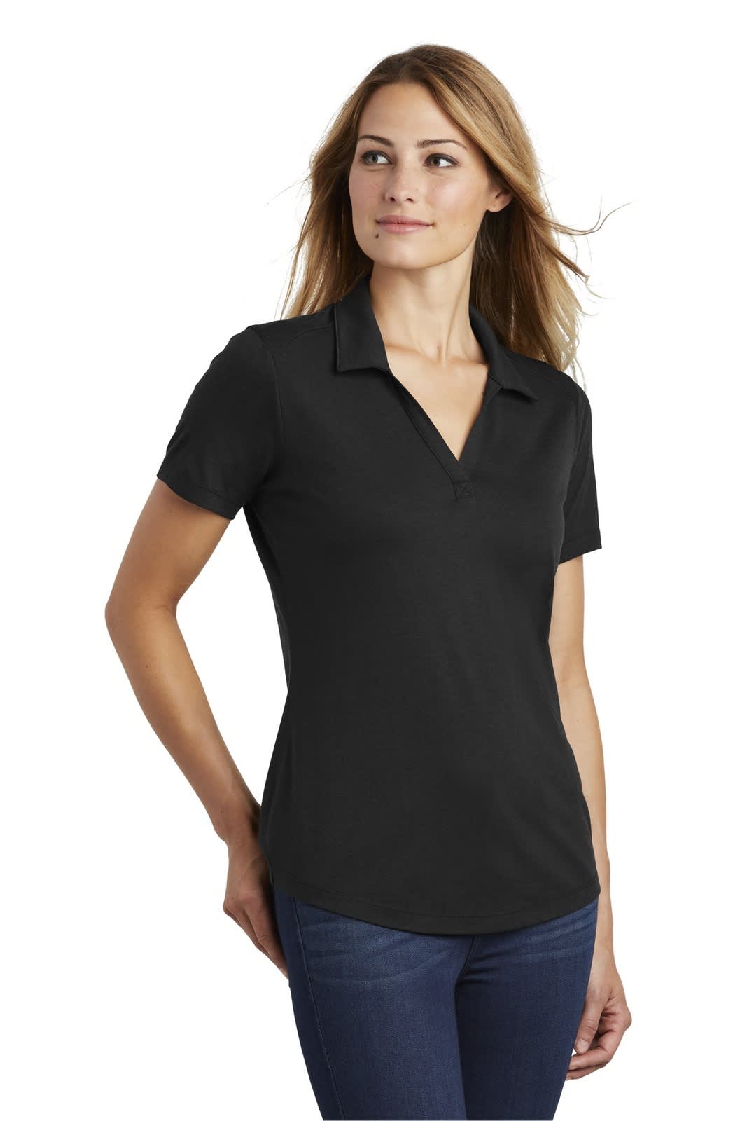 Sport-Tek  Ladies PosiCharge  Tri-Blend Wicking Polo