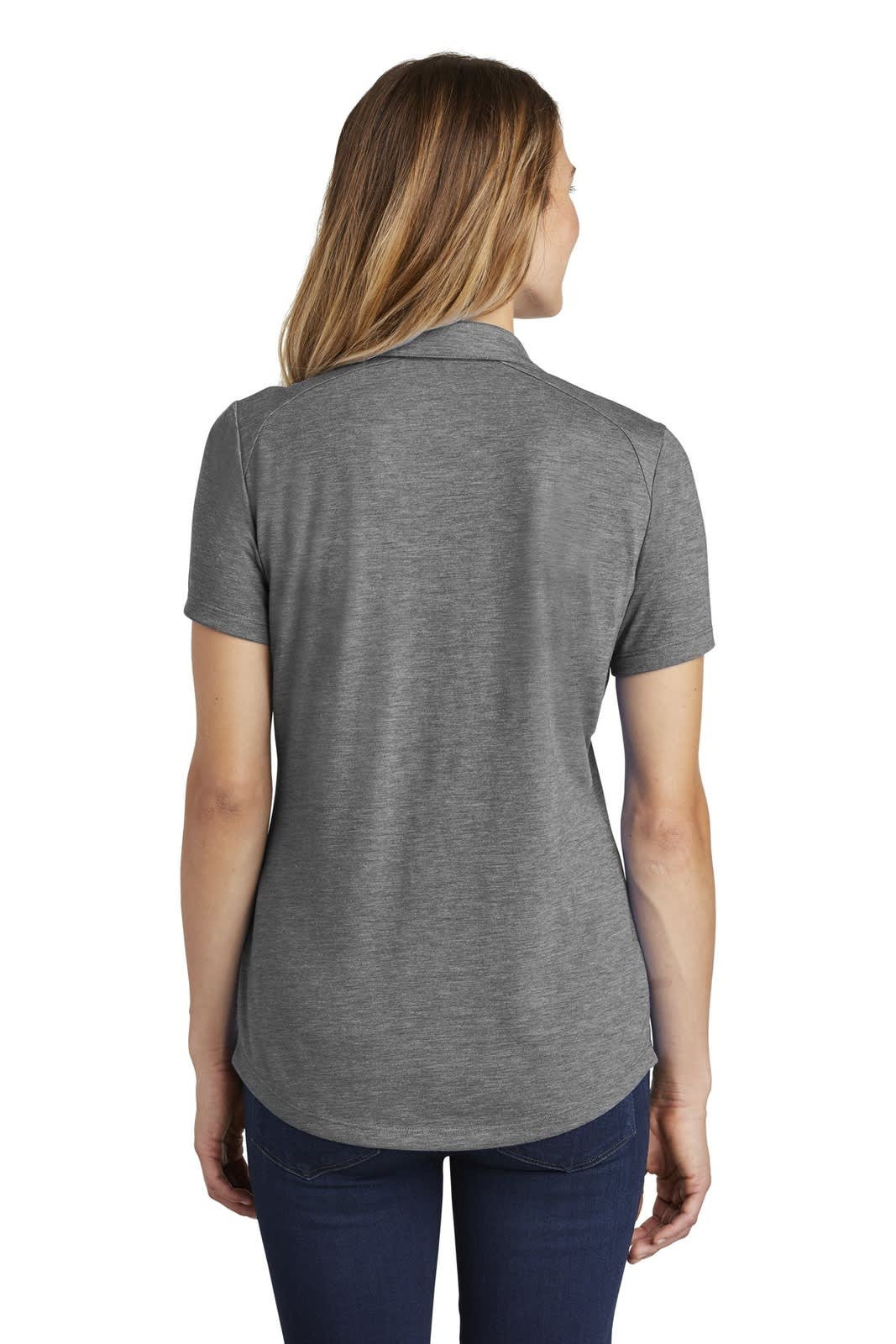 Sport-Tek  Ladies PosiCharge  Tri-Blend Wicking Polo
