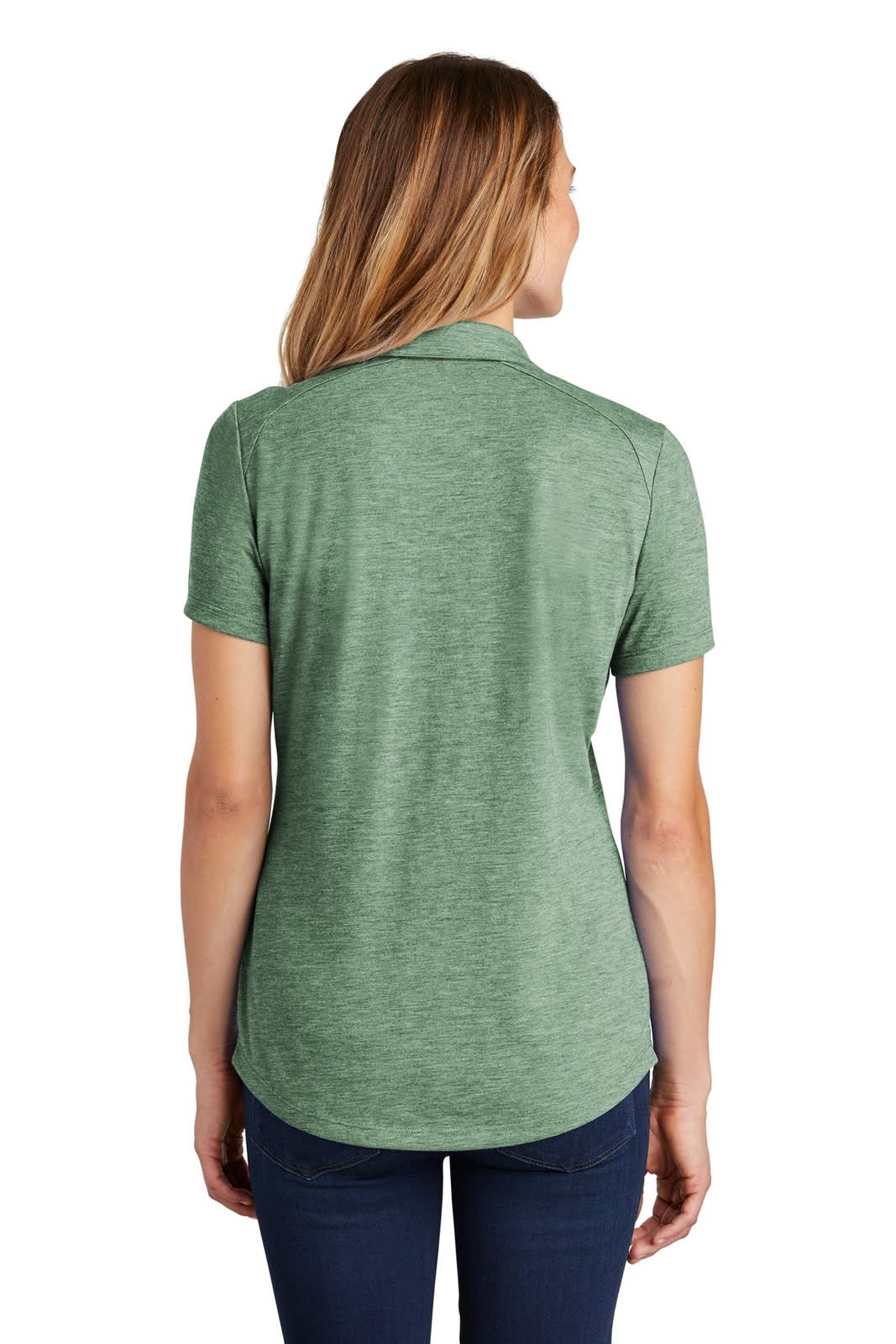 Sport-Tek  Ladies PosiCharge  Tri-Blend Wicking Polo