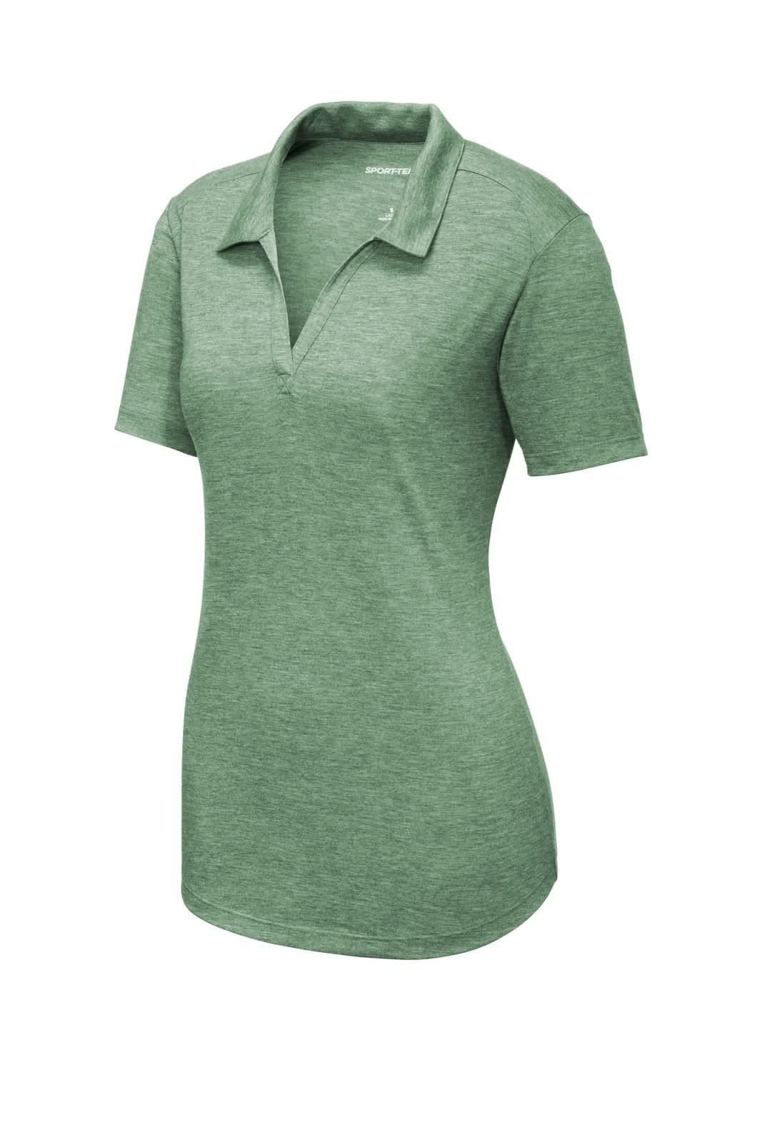 Sport-Tek  Ladies PosiCharge  Tri-Blend Wicking Polo