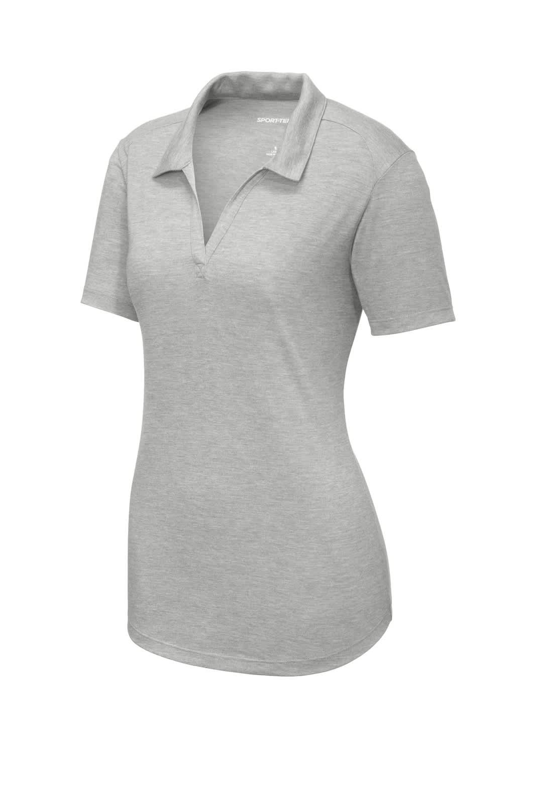 Sport-Tek  Ladies PosiCharge  Tri-Blend Wicking Polo