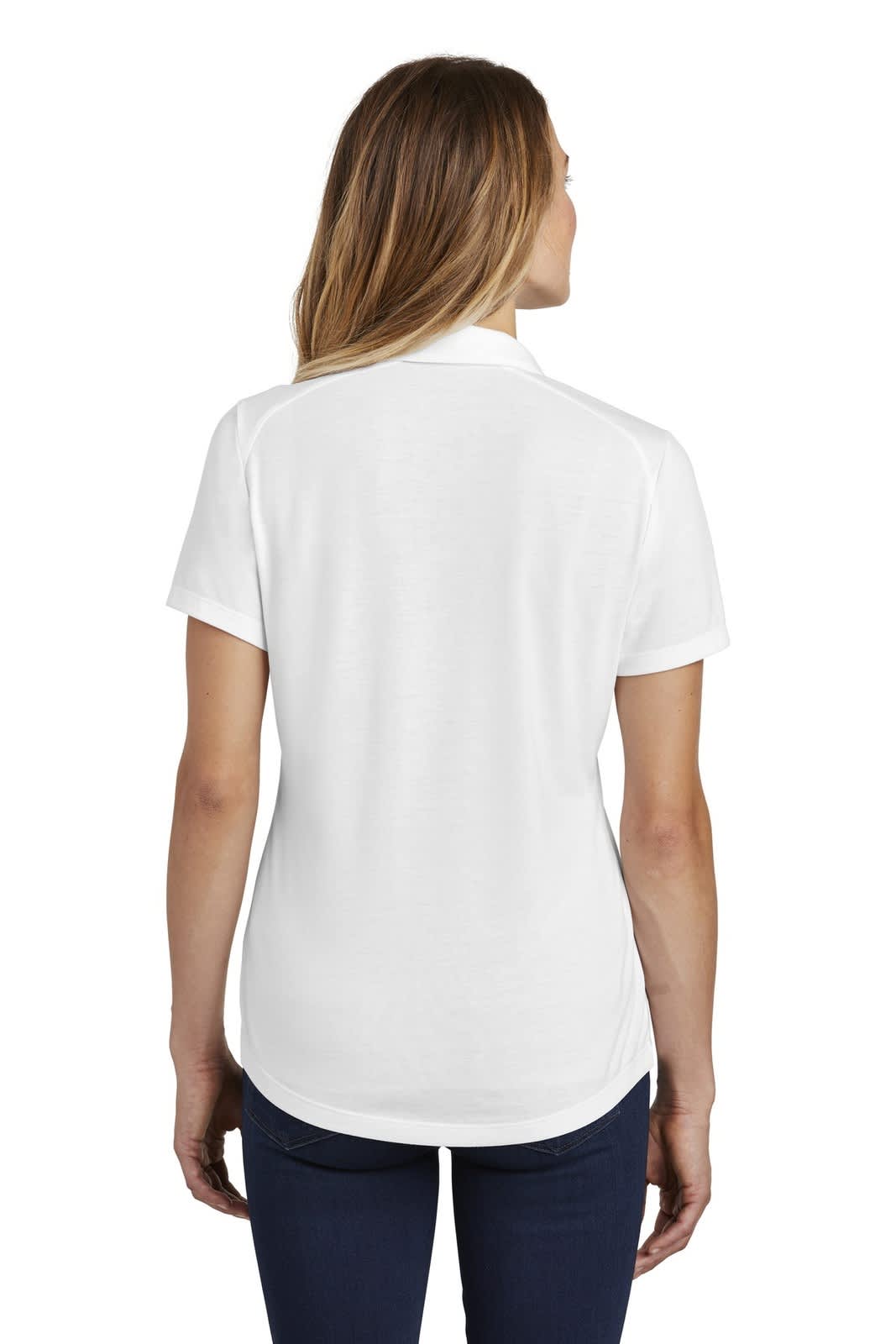 Sport-Tek  Ladies PosiCharge  Tri-Blend Wicking Polo