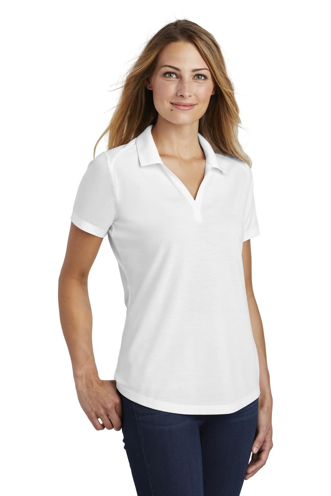 Sport-Tek  Ladies PosiCharge  Tri-Blend Wicking Polo