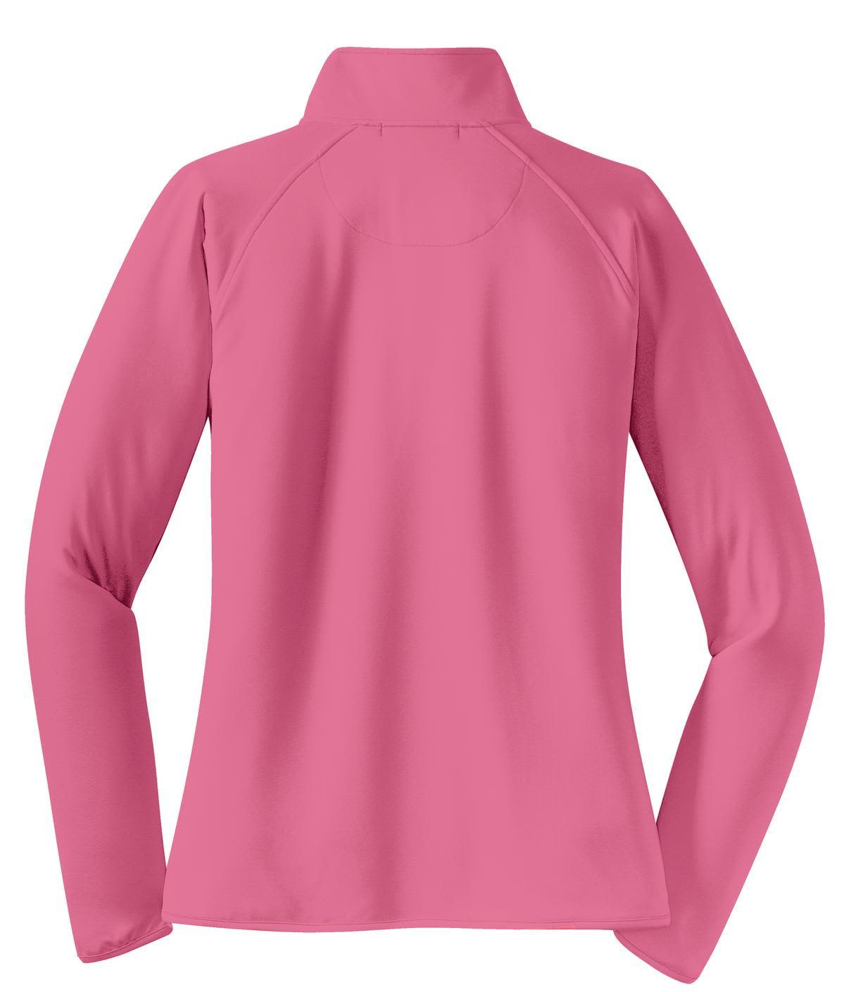 Sport-Tek Ladies Sport-Wick Stretch 1/2-Zip Pullover