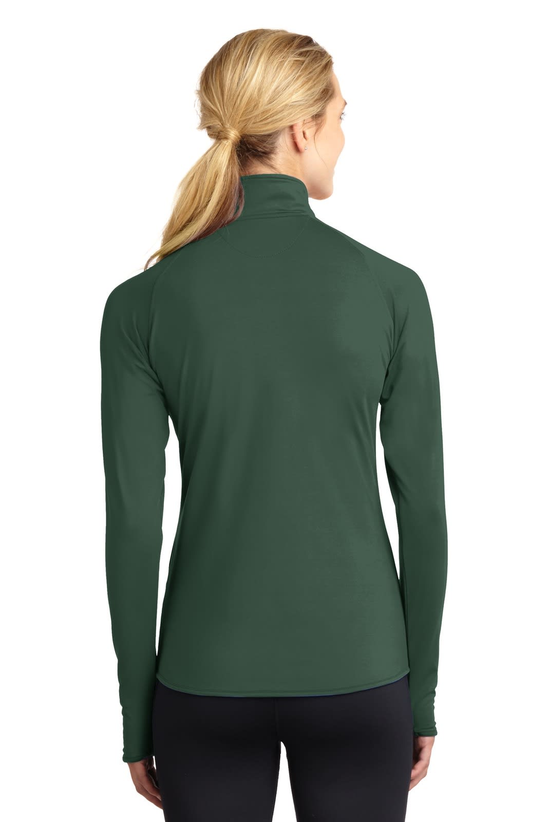Sport-Tek Ladies Sport-Wick Stretch 1/2-Zip Pullover