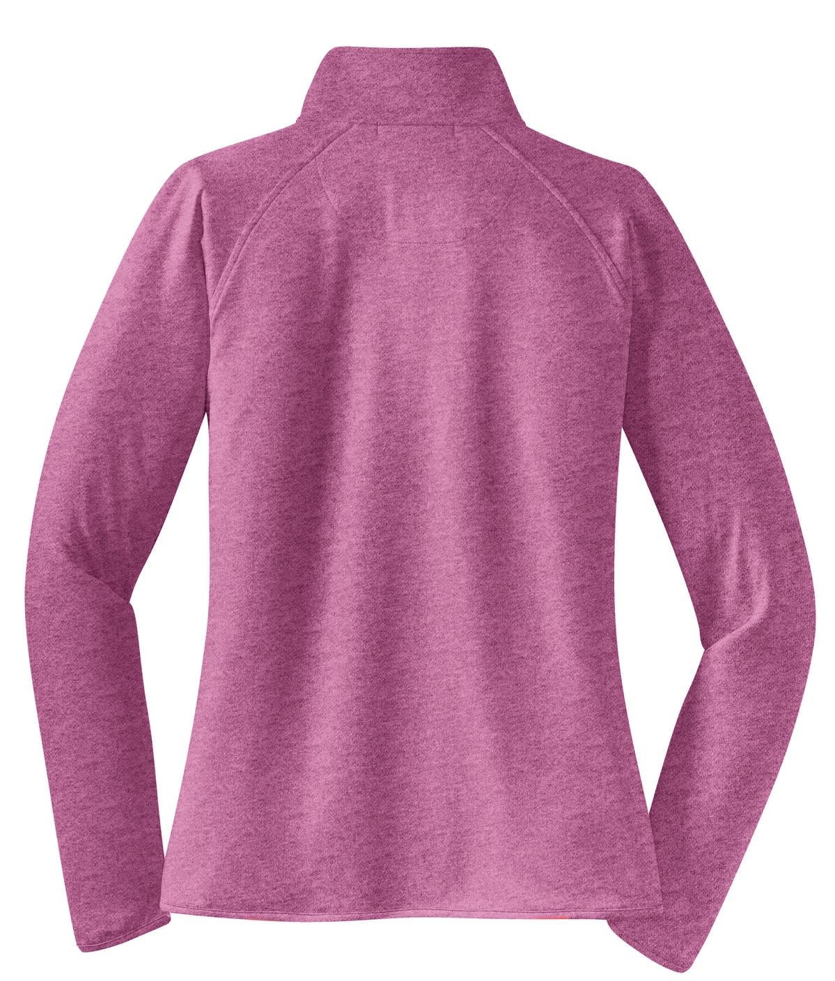 Sport-Tek Ladies Sport-Wick Stretch 1/2-Zip Pullover